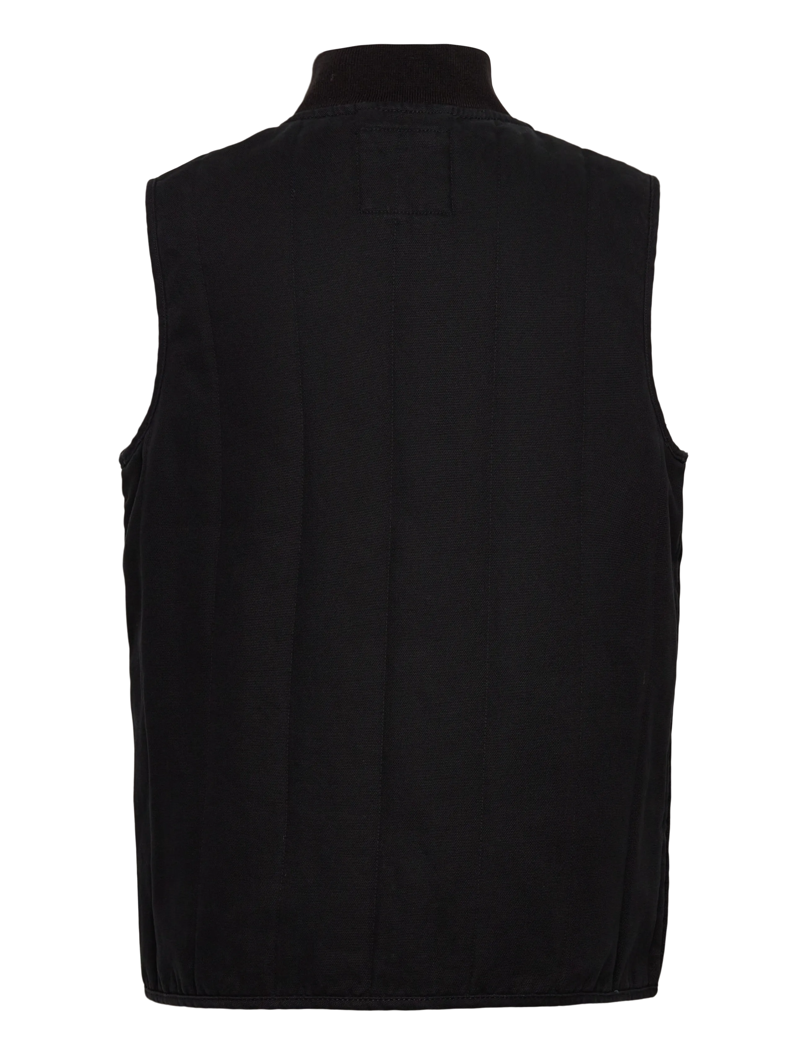 Dickies - M QUILTED CANVAS VEST - kamizelki - black - 1