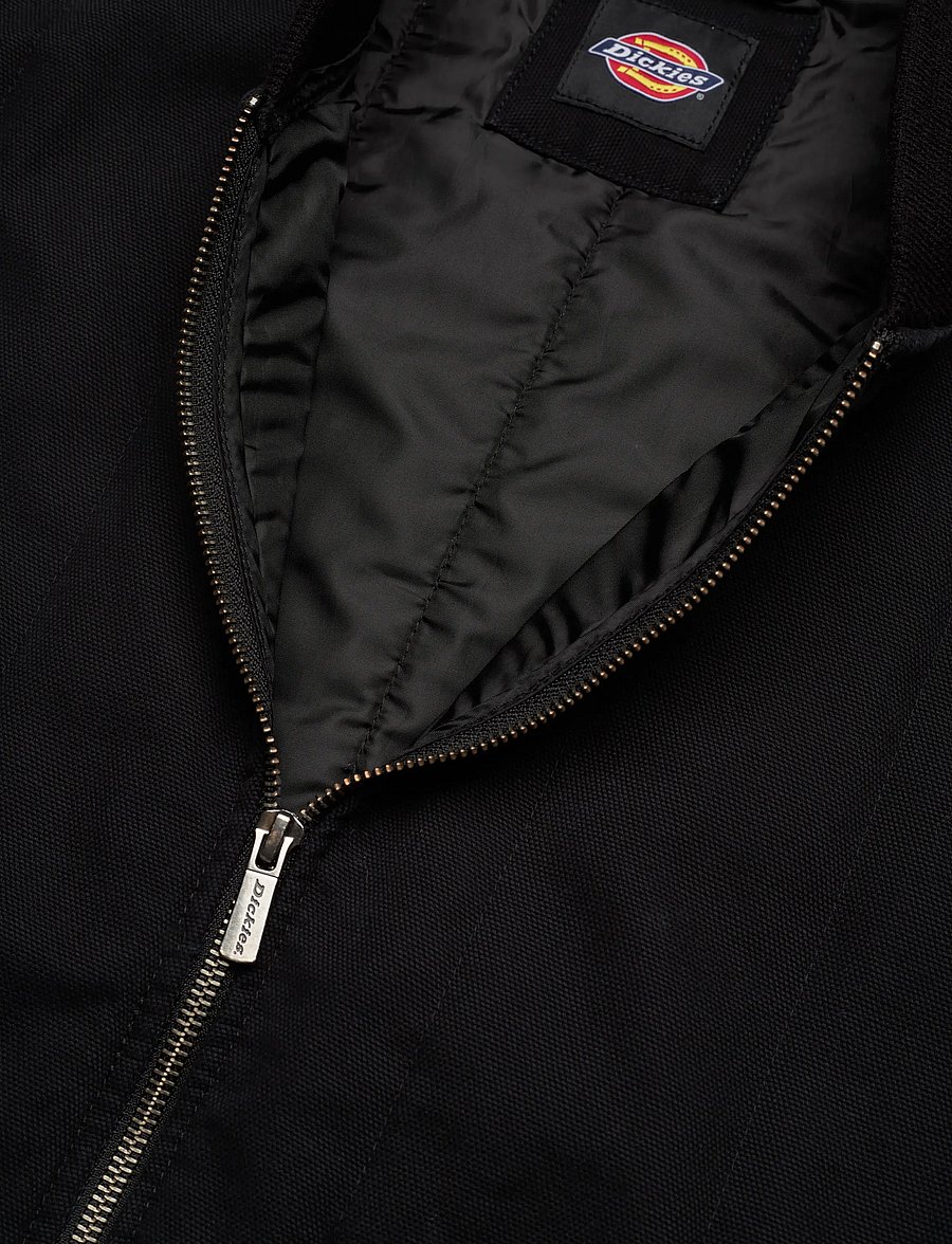 Dickies - M QUILTED CANVAS VEST - veste - black - 2