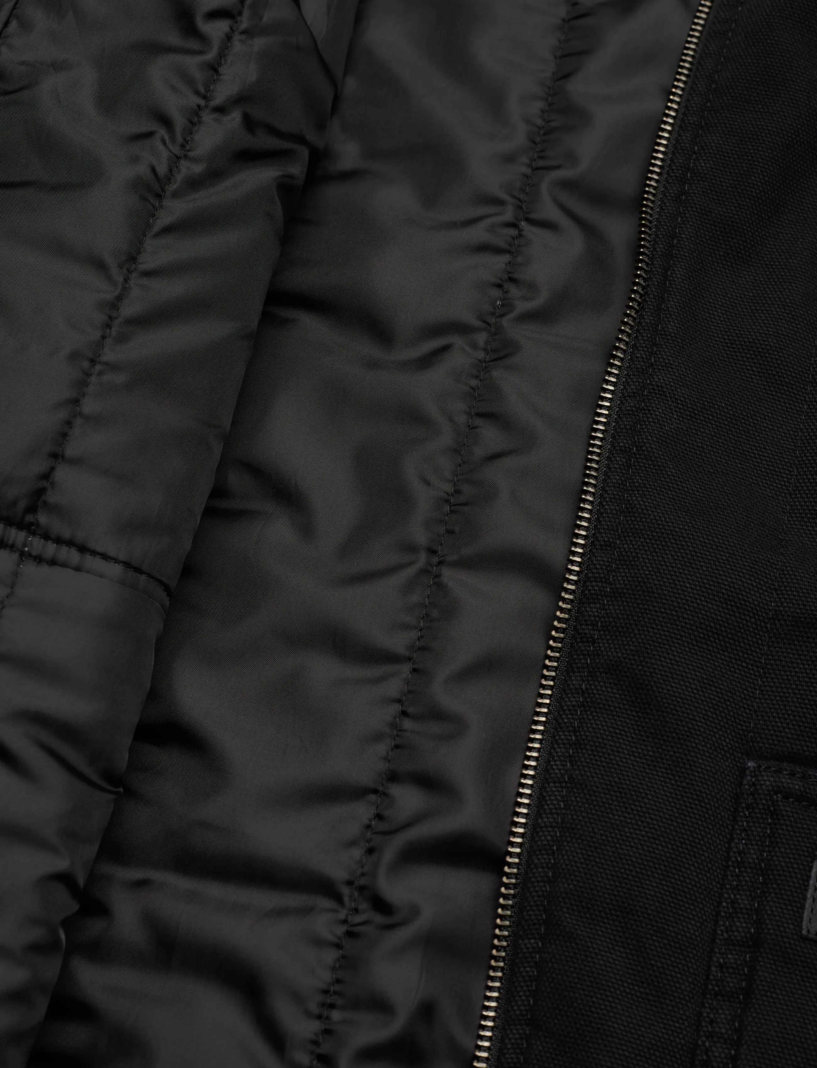 Dickies - M QUILTED CANVAS VEST - kamizelki - black - 4