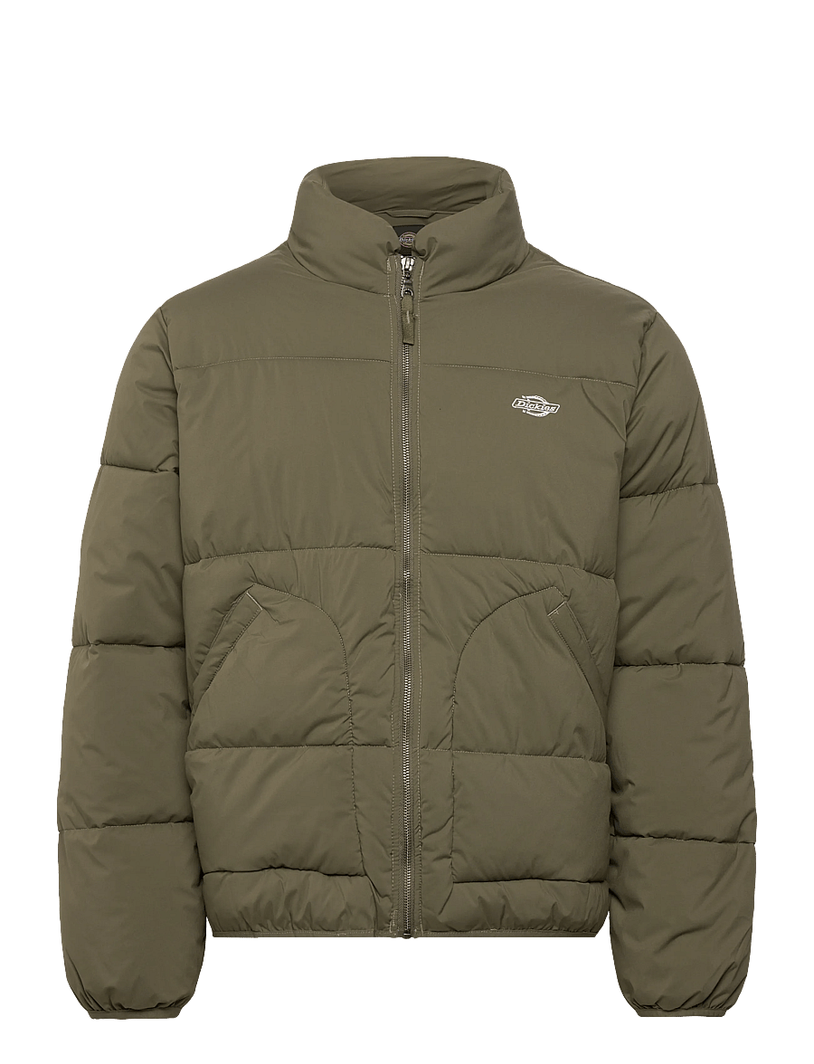 Dickies - M SUMMERDALE PUFFER - frühlingsjacken - military gr - 0
