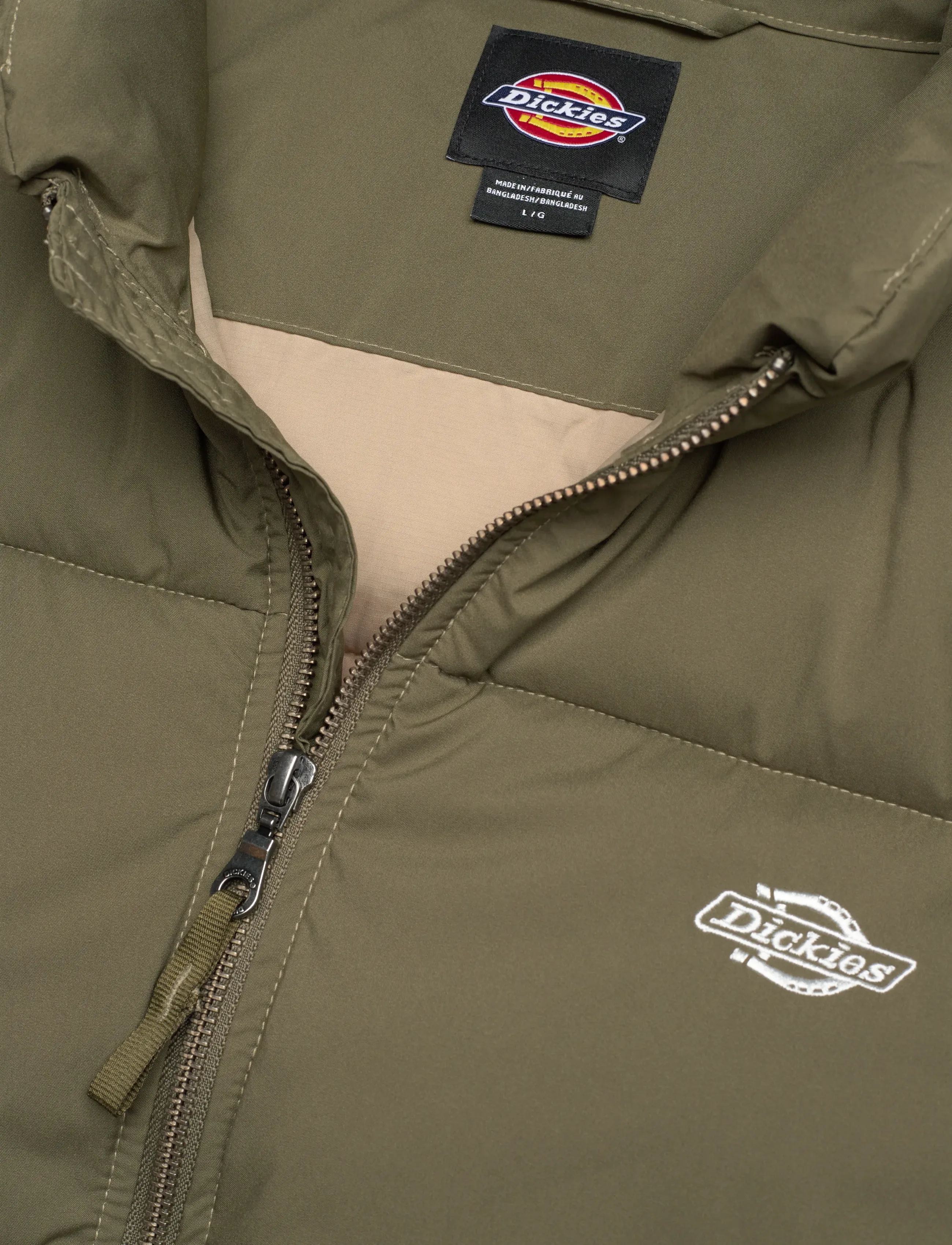 Dickies - M SUMMERDALE PUFFER - kevadjoped - military gr - 2