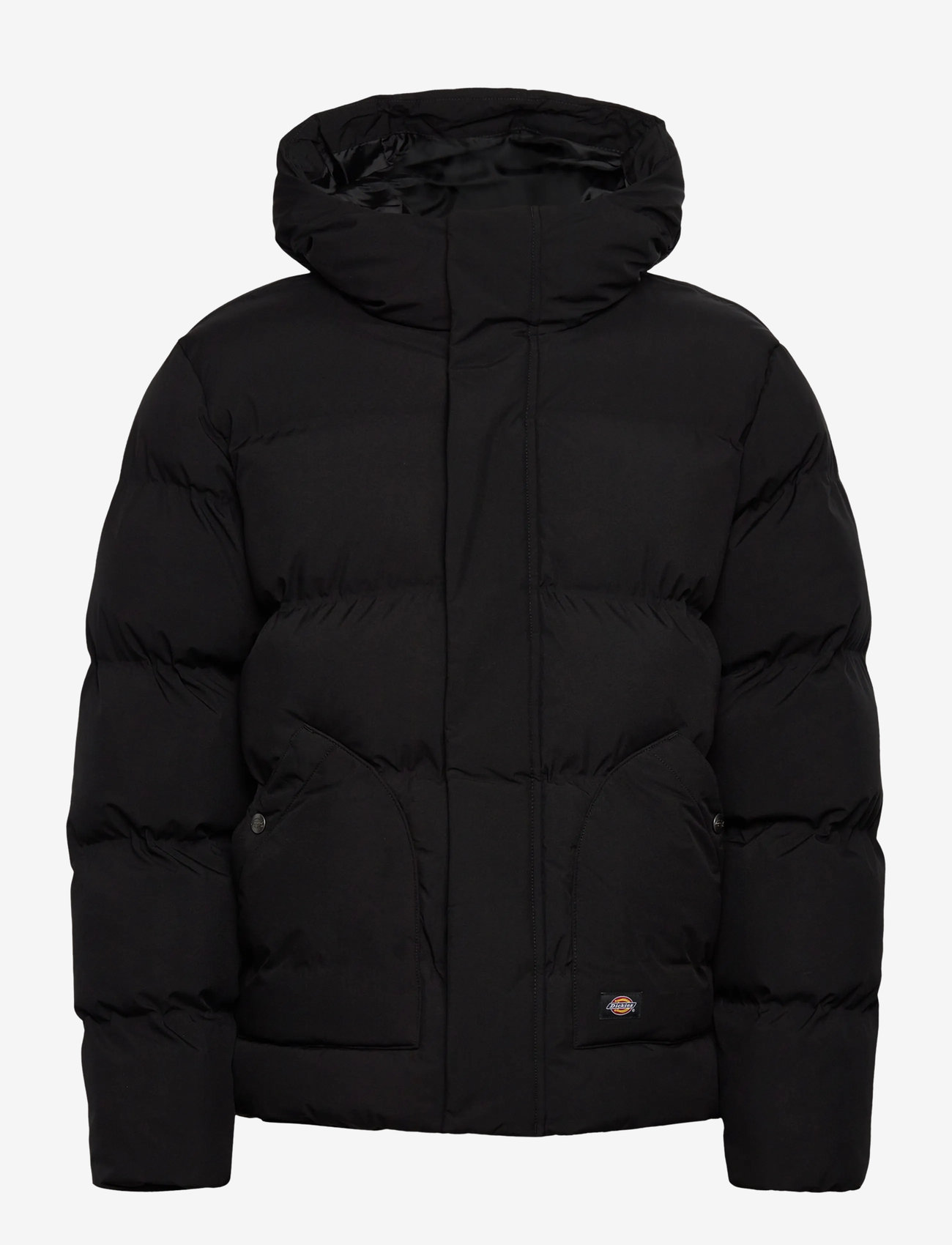 Dickies - M EAGLEVILLE HOODED PUFFER - down jackets - black - 1