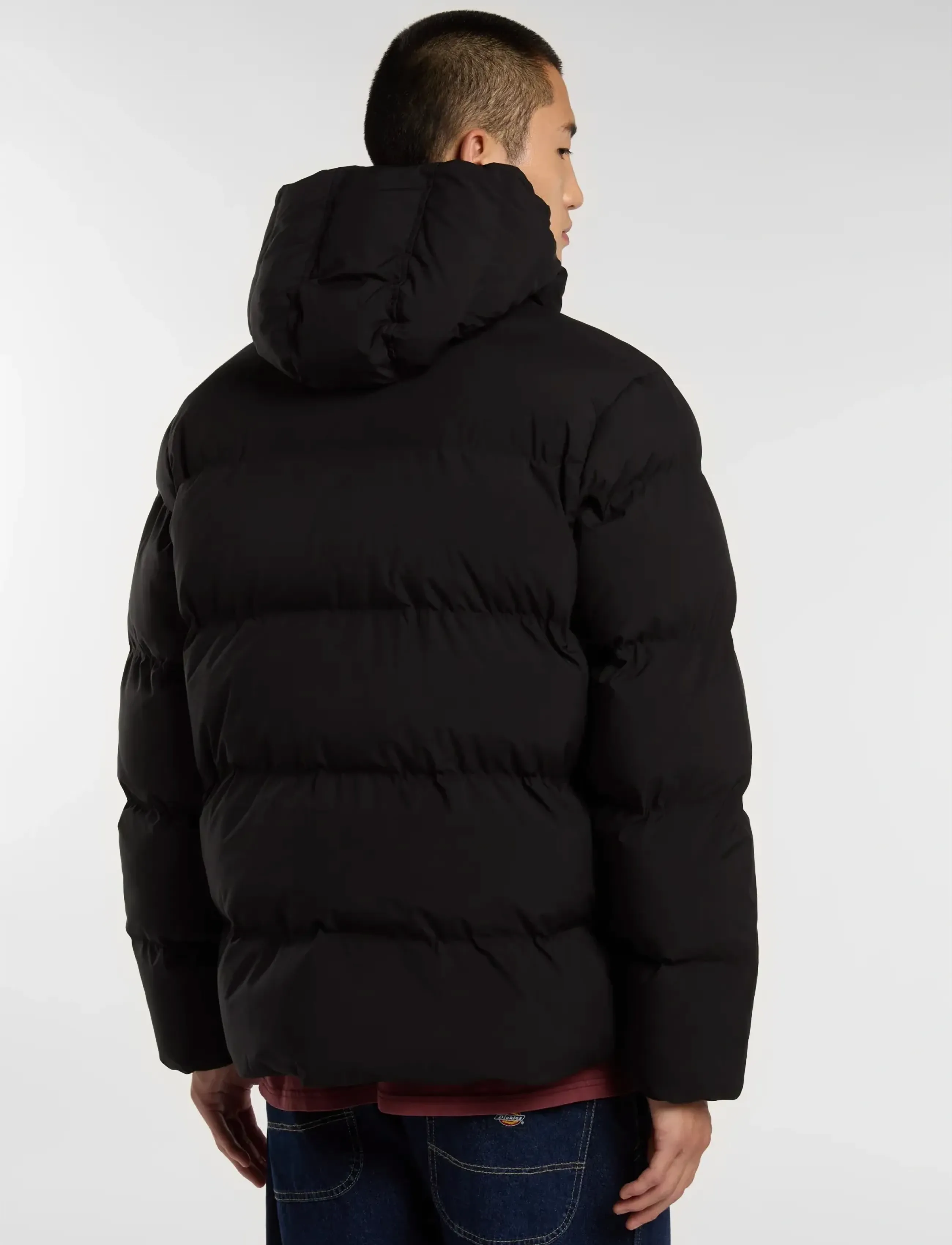 Dickies - EAGLEVILLE HOODED PUFFER - winterjacken - black - 4
