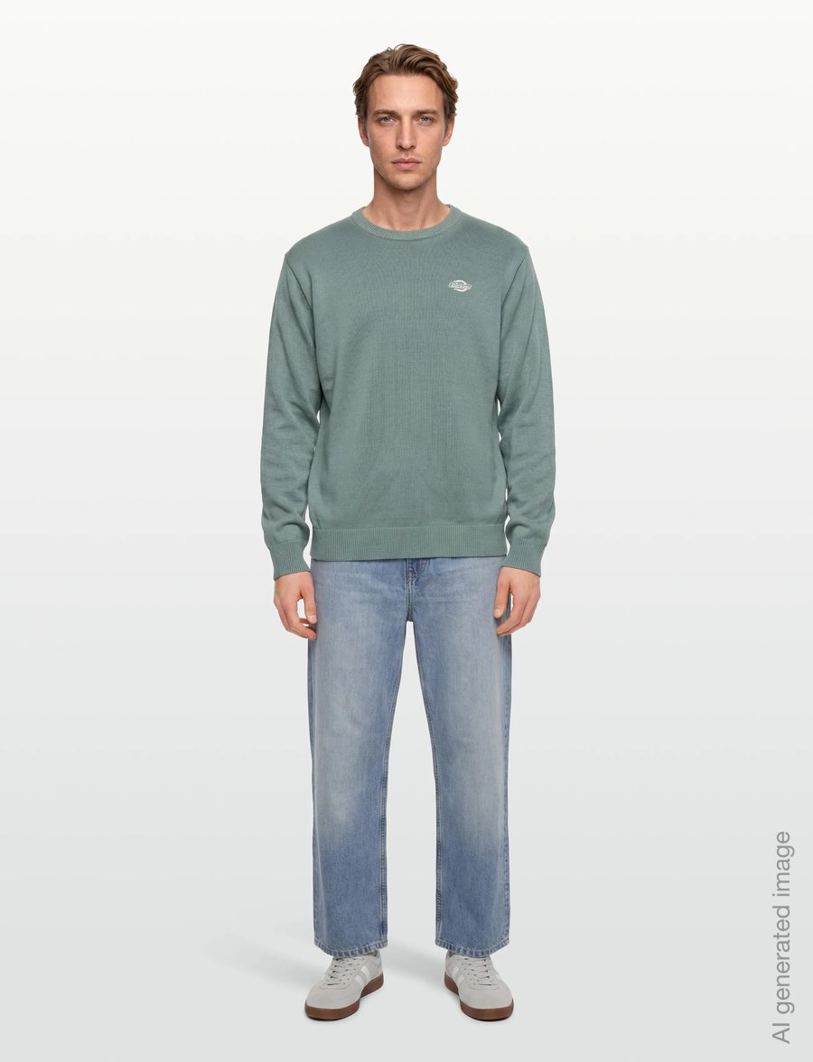 Dickies - SUMMERDALE SWEATER - shop efter stil - stormy sea - 0