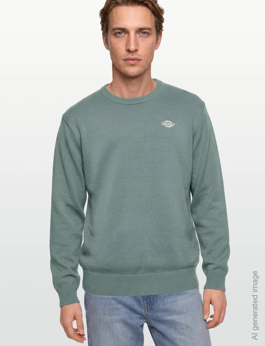 Dickies - SUMMERDALE SWEATER - shop efter stil - stormy sea - 3