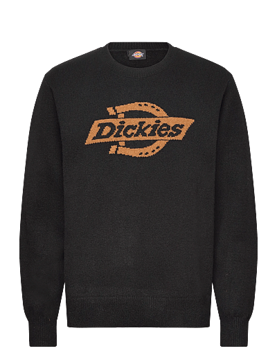 Dickies M RUSTON SWEATER - Round Necks - BLACK / black