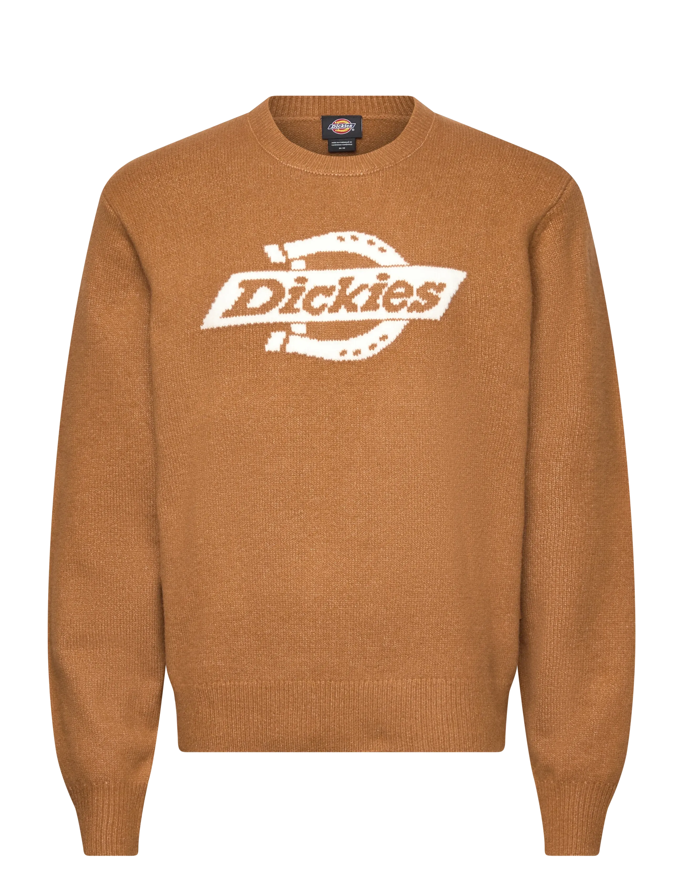 Dickies M Ruston Sweater, Logo Sweater, Orange, Str: L