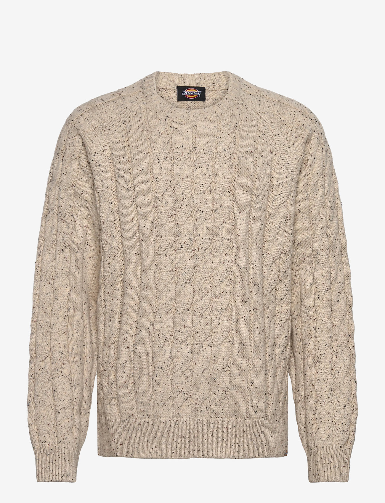Dickies - M VANLEER CABLE SWEATER - pyöreäaukkoiset - wood ash - 0