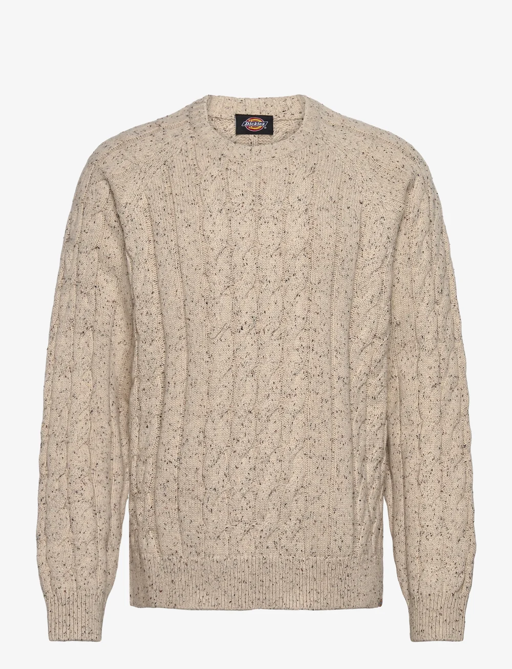Dickies - M VANLEER CABLE SWEATER - rundhals - wood ash - 0