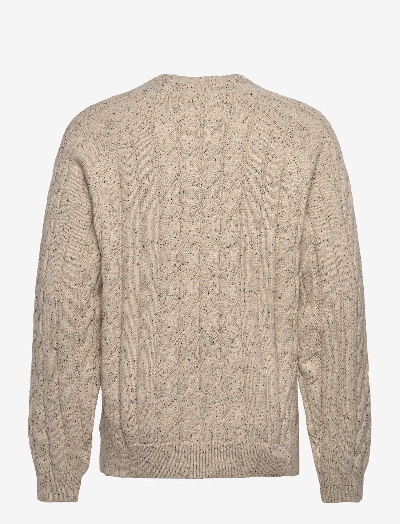 Dickies - M VANLEER CABLE SWEATER - pyöreäaukkoiset - wood ash - 1