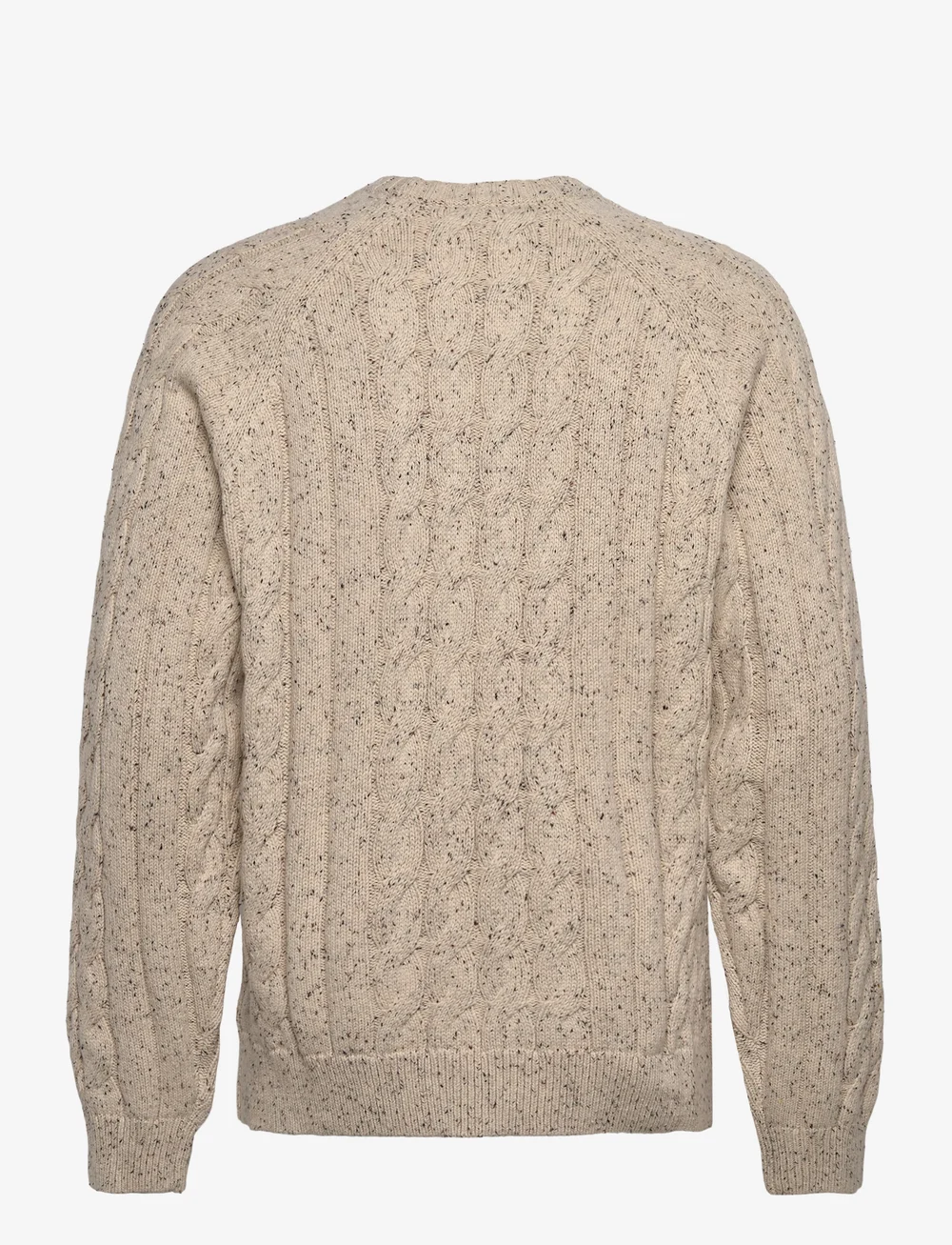 Dickies - M VANLEER CABLE SWEATER - rundhals - wood ash - 1
