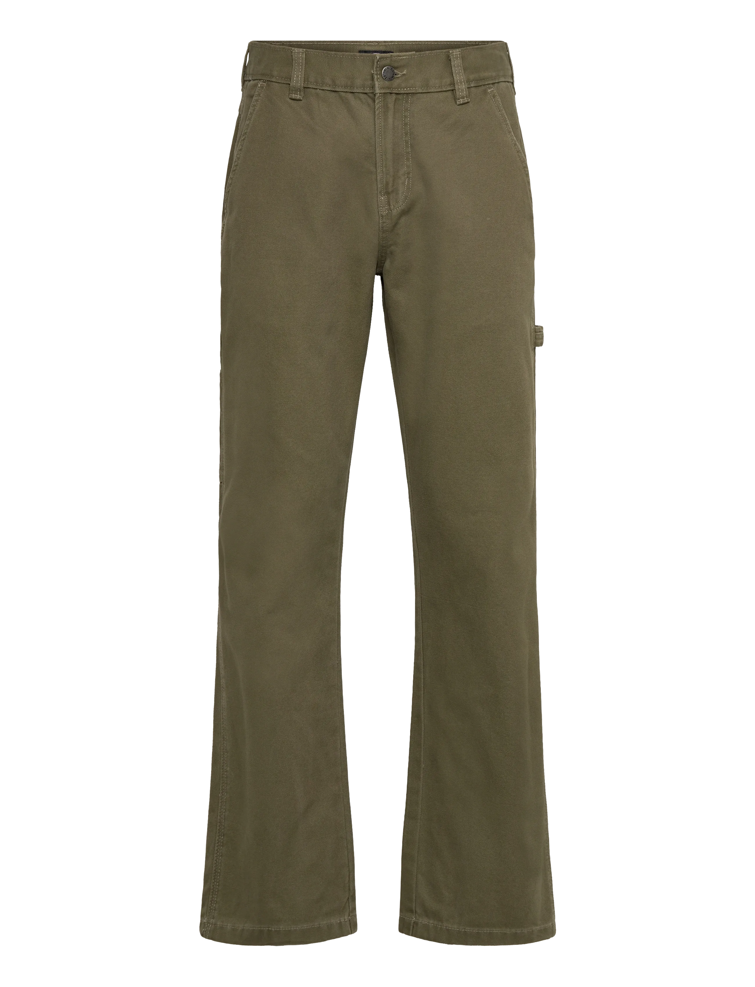 Dickies M Carpenter Canvas Pant, Mænd, Carpenter Bukser, Kakigrøn, Str: 33 x 32