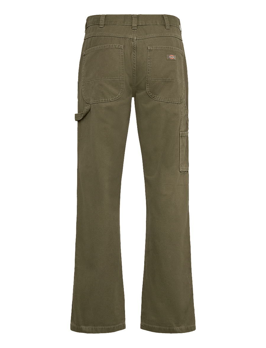 Dickies - M CARPENTER CANVAS PANT - cargohosen - military gr - 1