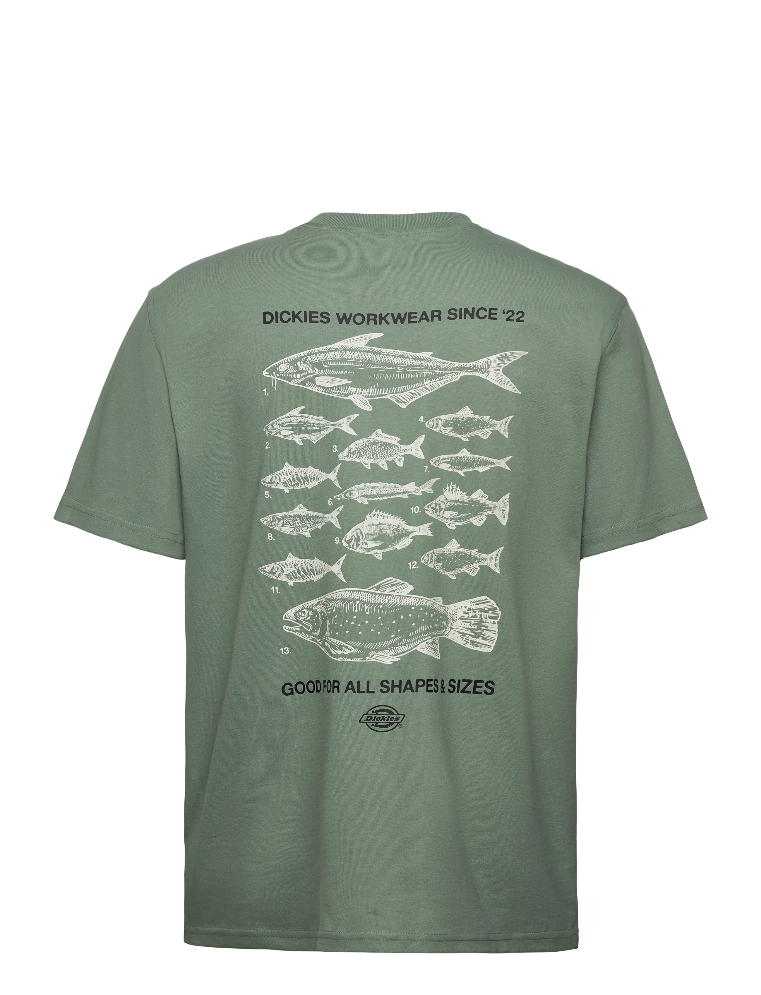 Dickies - M LARYVILLE TEE SS - kurzärmelig - sea spray - 1