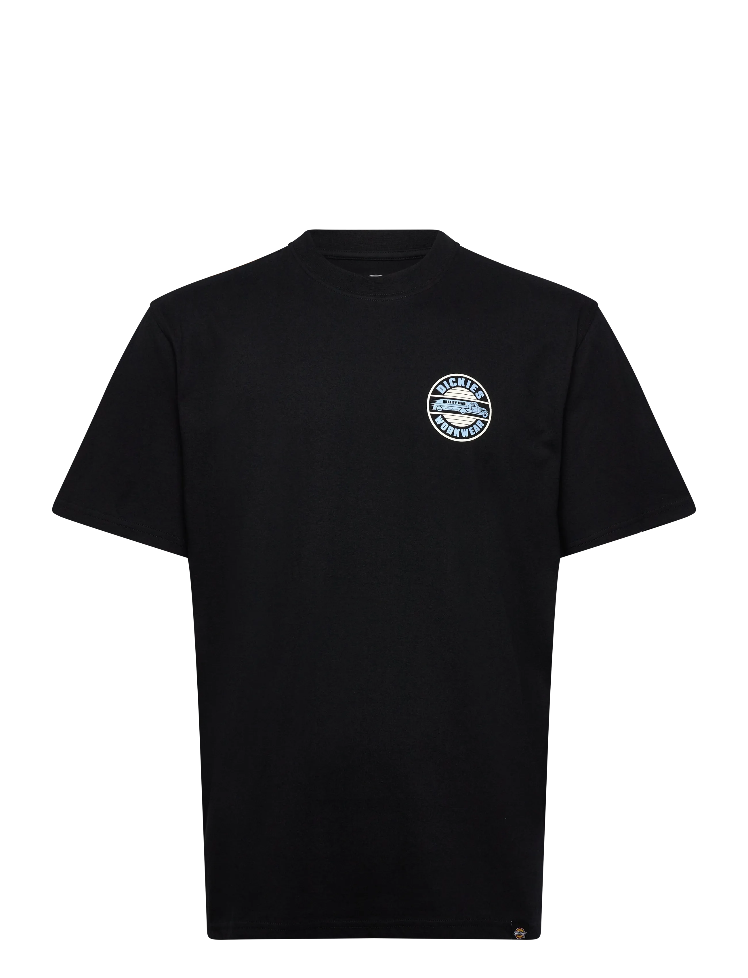 Dickies M DICKIES CIRCLE TEE SS - Kleidung - BLACK / black