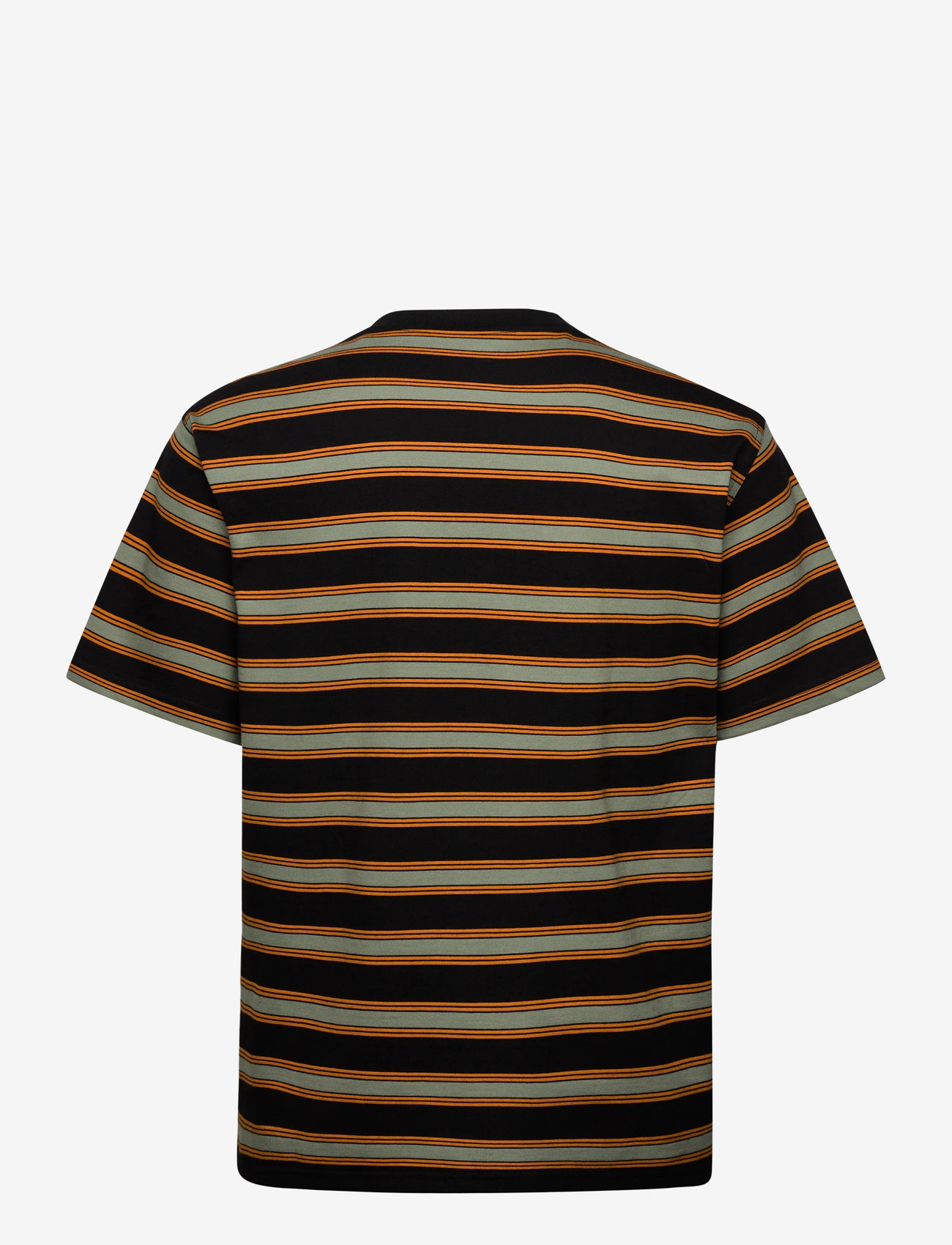 Dickies - M YORK STRIPE TEE SS - short-sleeved t-shirts - black - 1
