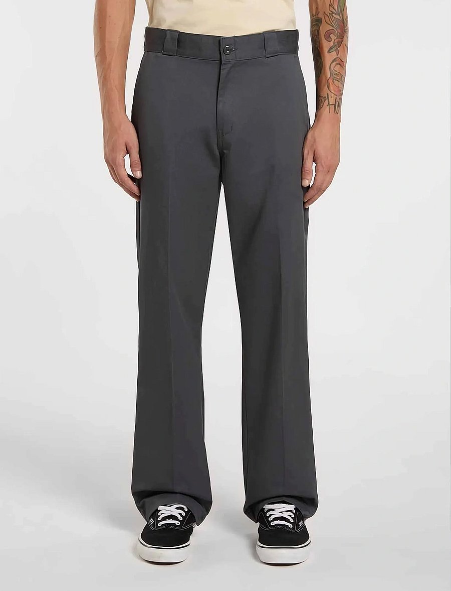 Dickies - 247 REGULAR WORK PANT - casual trousers - charcoal grey - 0