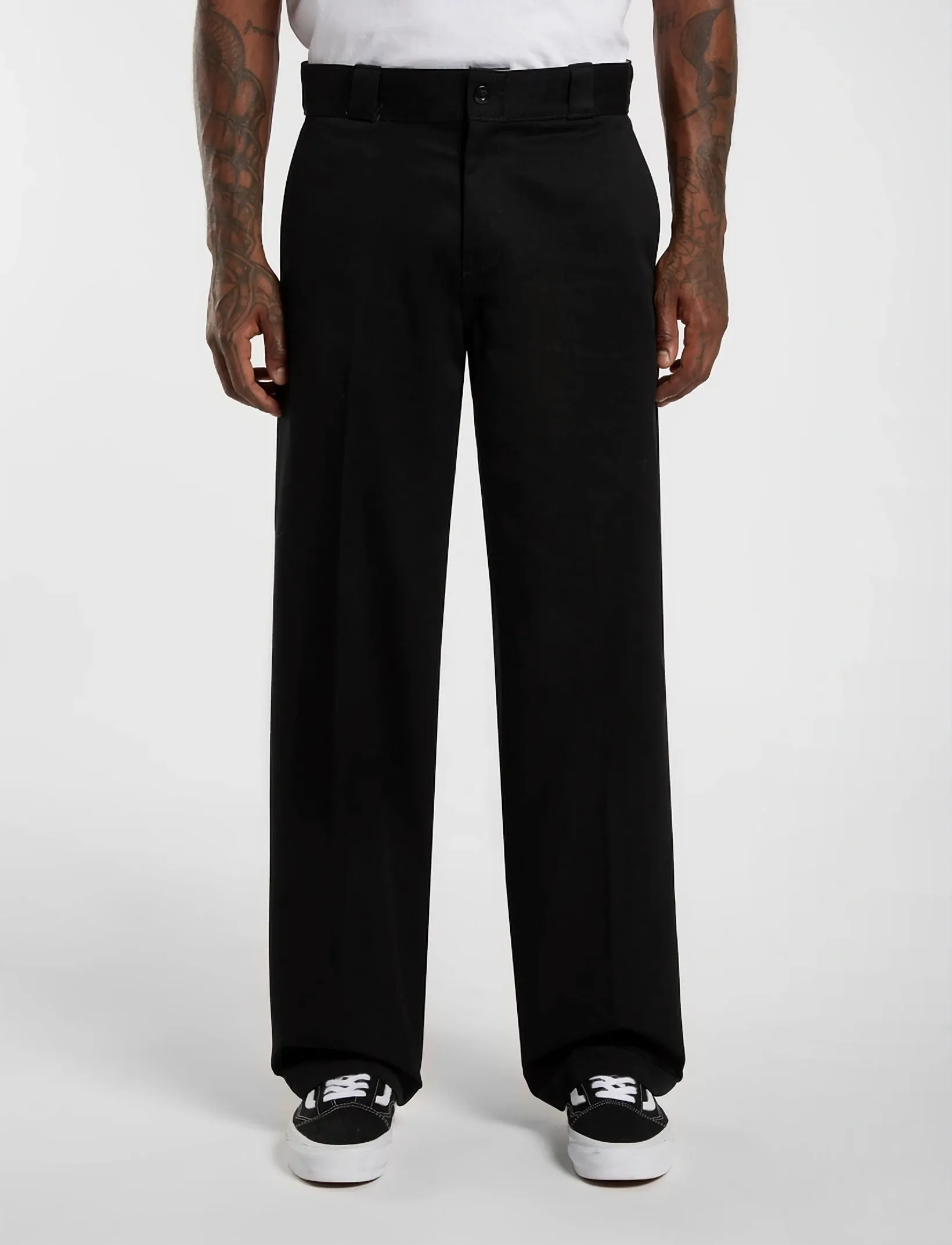 Dickies 247 LOOSE WORK PANT - Püksid - BLACK / black