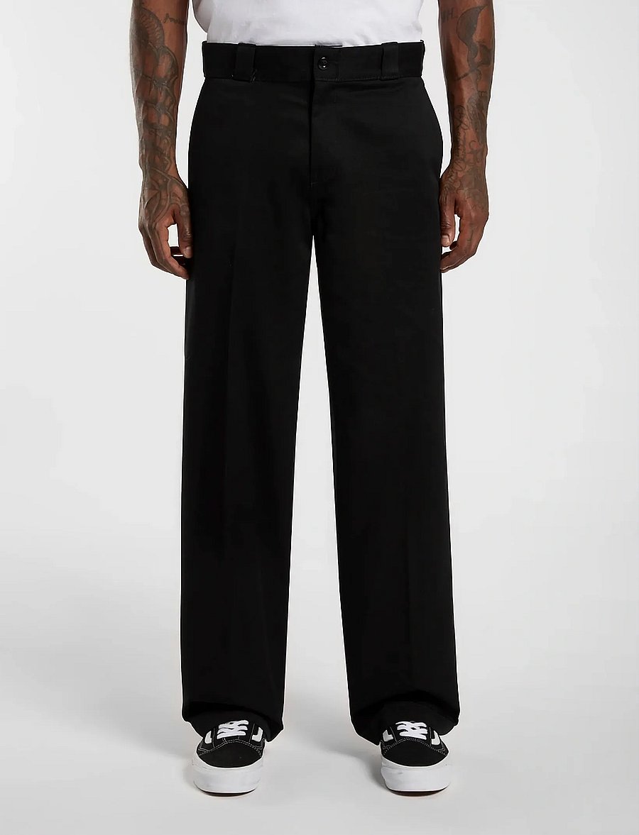 Dickies - 247 LOOSE WORK PANT - chino-püksid - black - 0