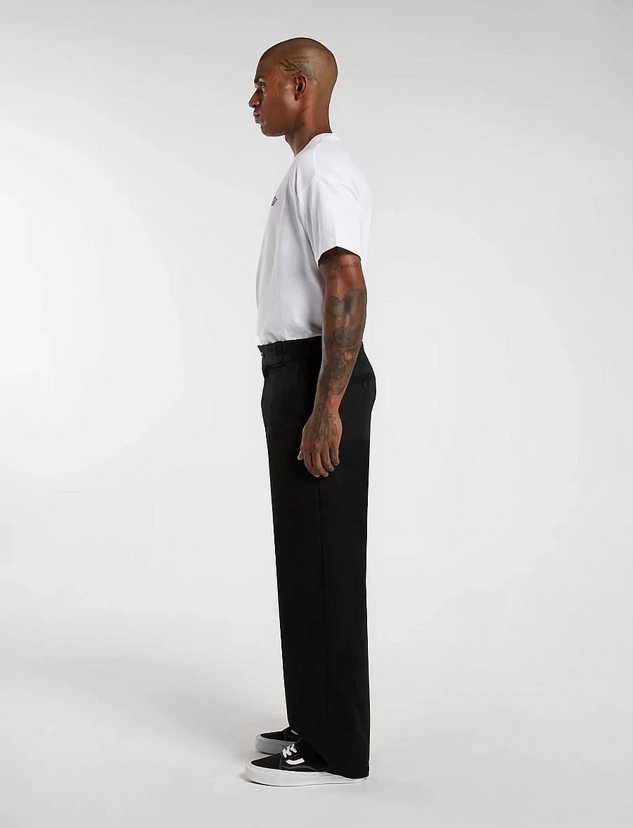 Dickies - 247 LOOSE WORK PANT - chino-püksid - black - 4