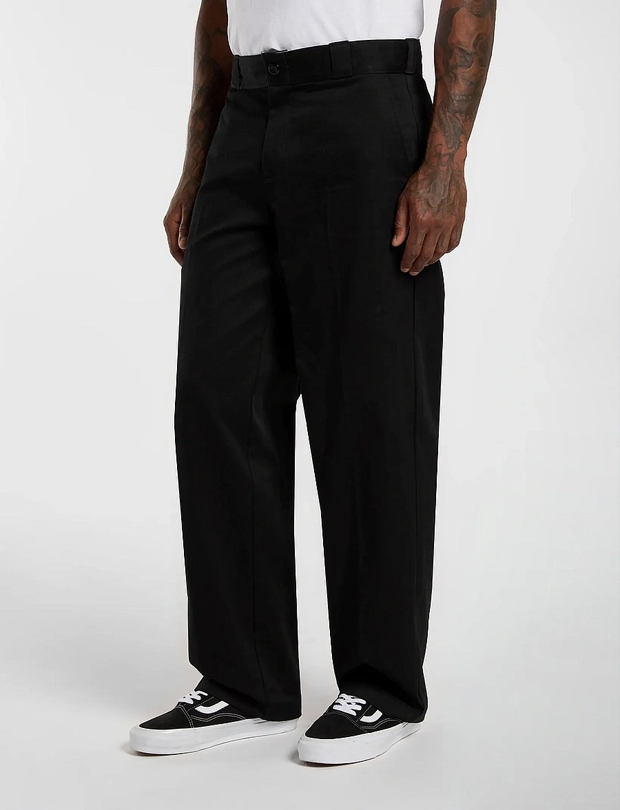 Dickies - 247 LOOSE WORK PANT - chino-püksid - black - 5