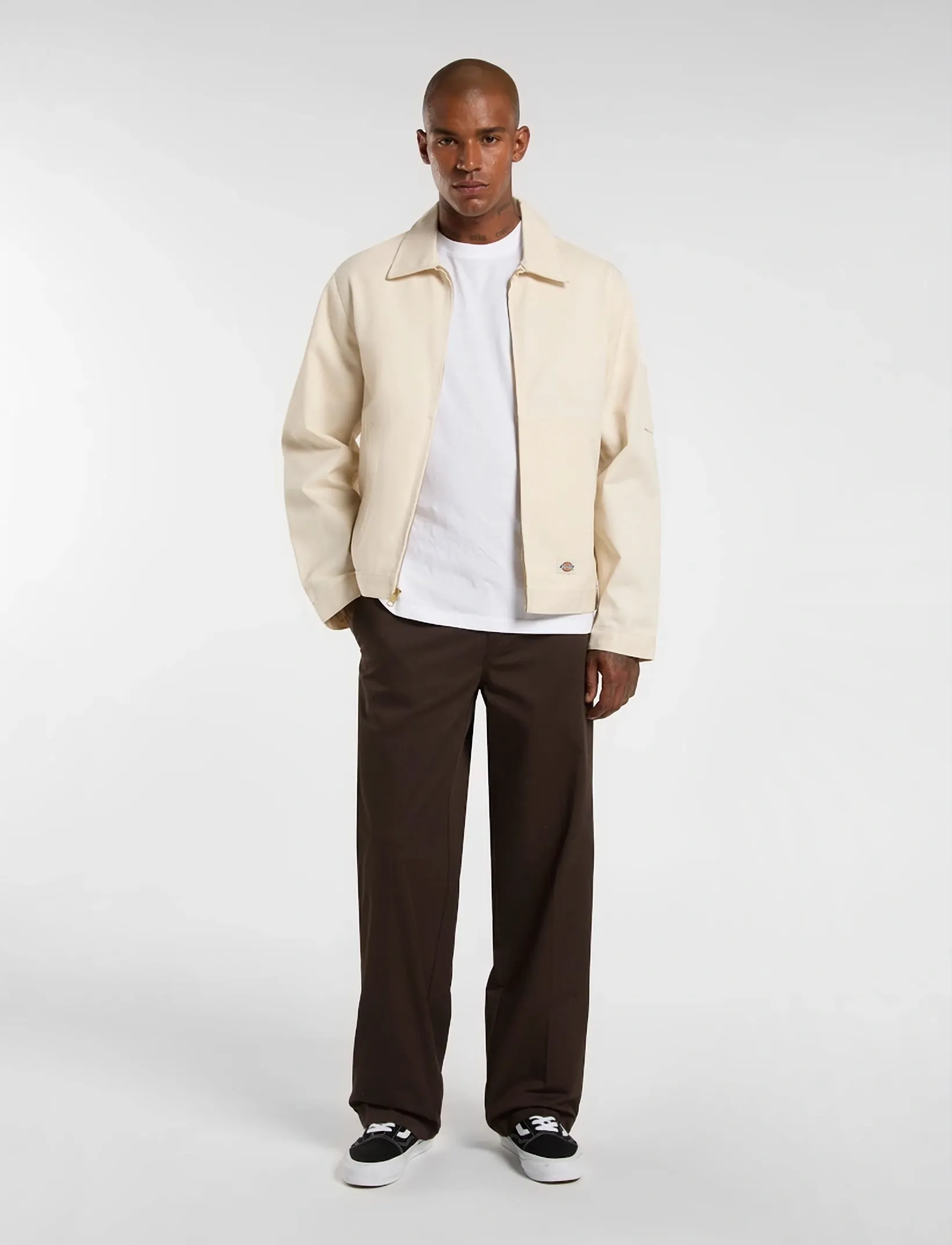 Dickies - 247 LOOSE WORK PANT - chino püksid - dark brown - 3