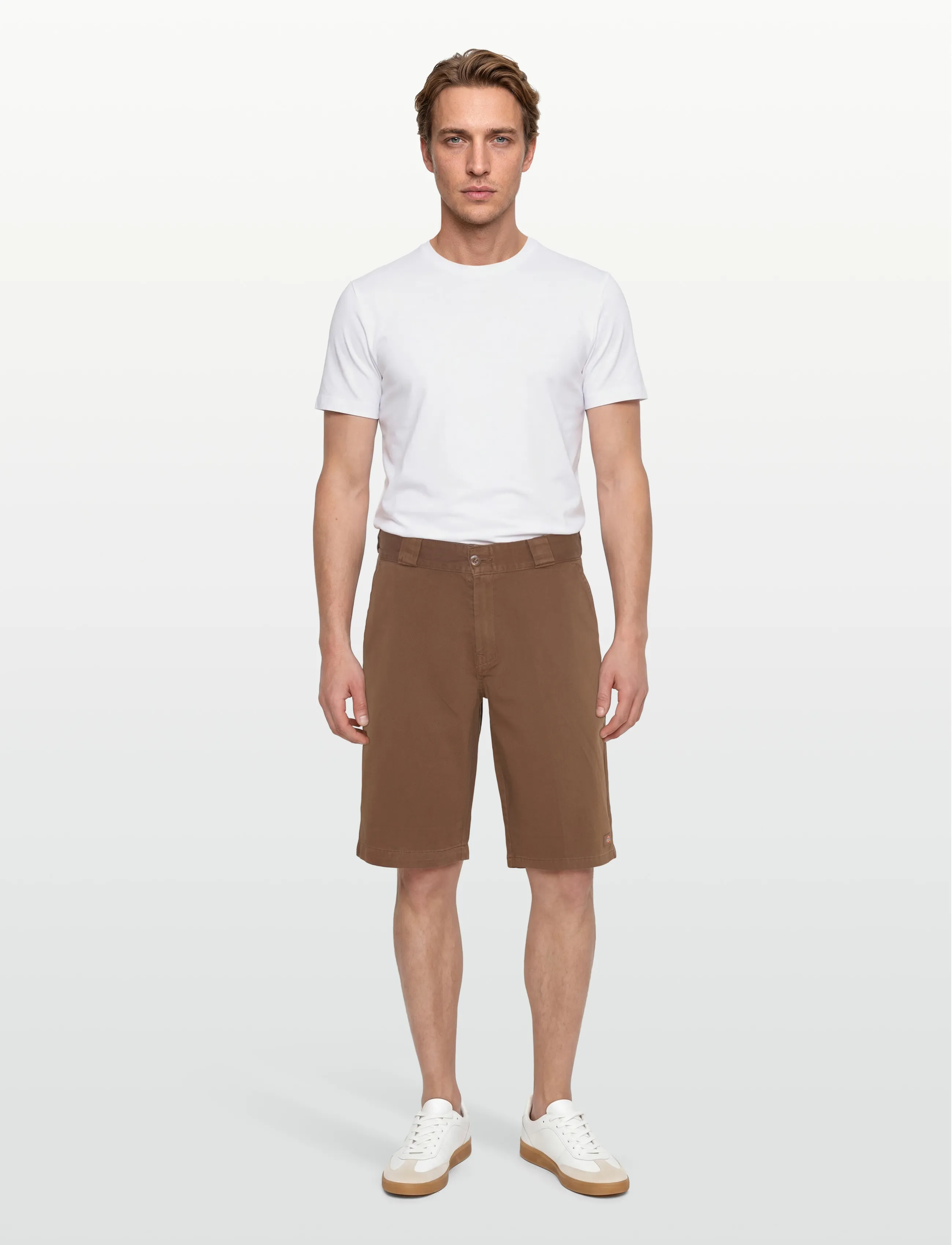 Dickies 247 Gd 13 Inch Work Short, Mænd, 13 Tommer Arbejds Shorts, Brun, Str: 28