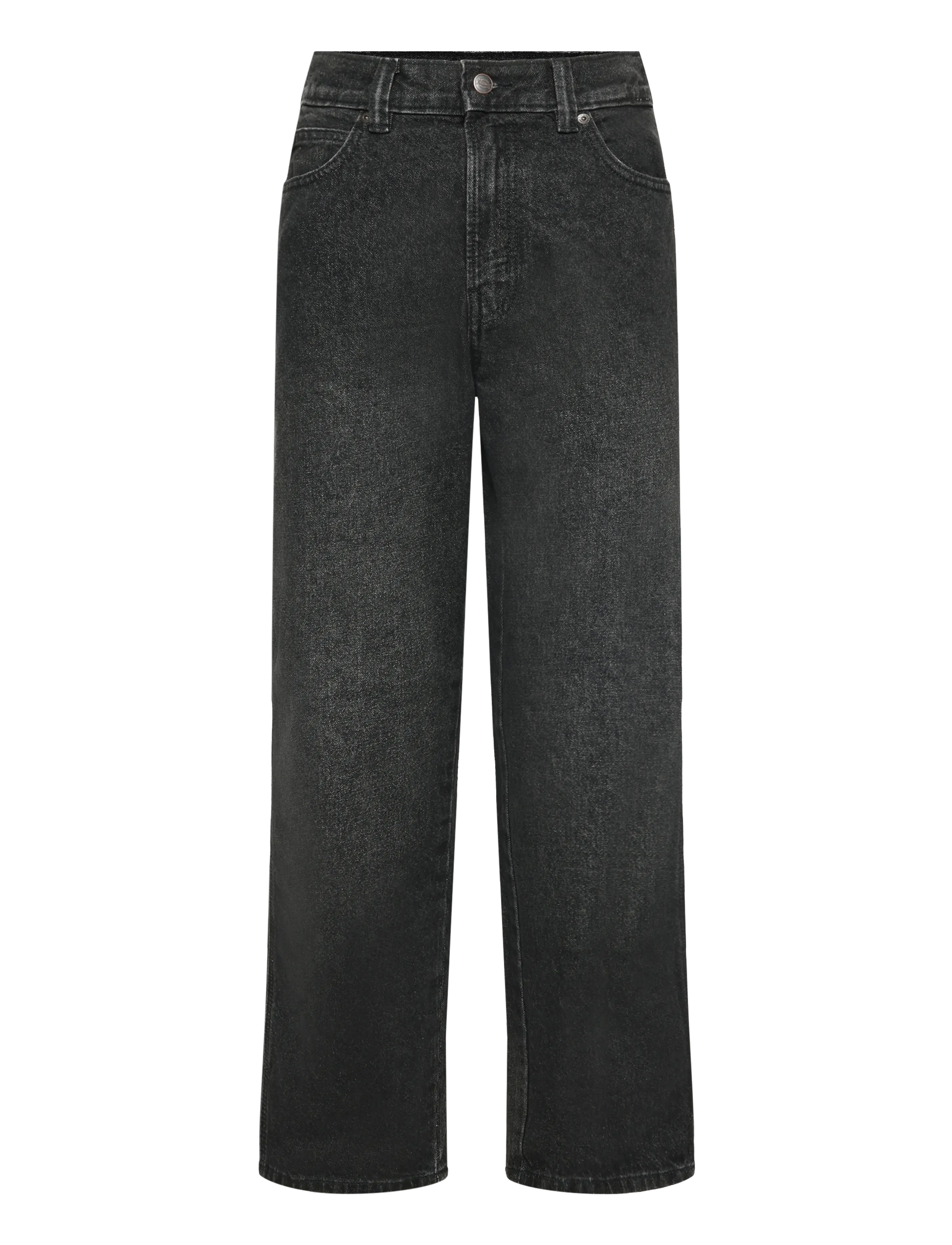 Dickies 954 RELAXED STRAIGHT WORK JEANS - Jeans - BLACK WASH FADED / black