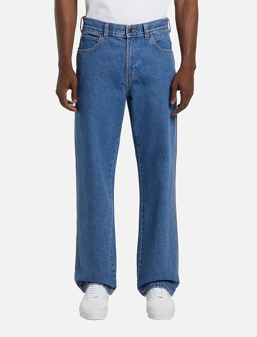 Dickies - 954 RELAXED STRAIGHT WORK JEANS - regular jeans - classic blue - 3
