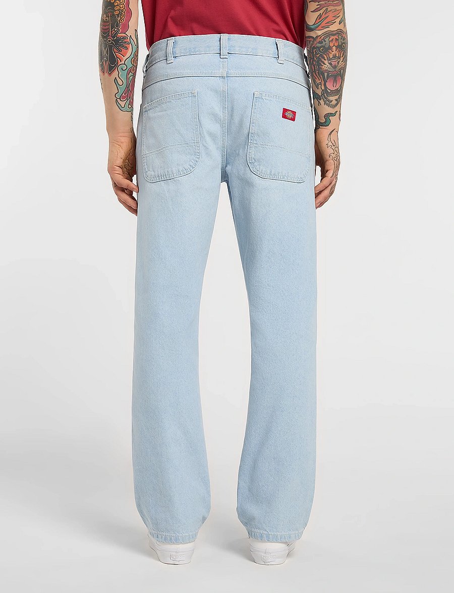 Dickies - 954 RELAXED STRAIGHT WORK JEANS - normale jeans - fog blue - 3