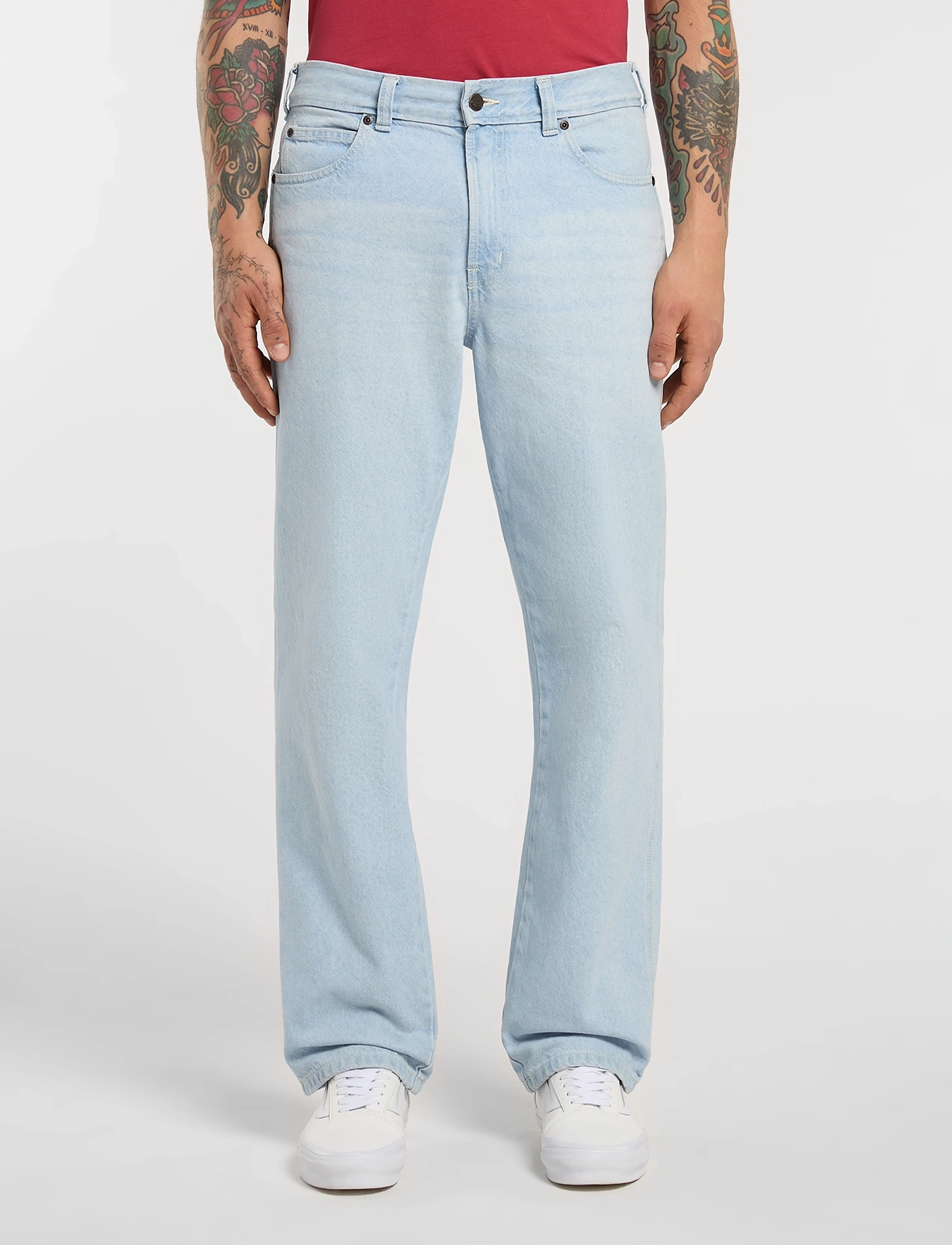 Dickies - 954 RELAXED STRAIGHT WORK JEAN - regular jeans - fog blue - 4