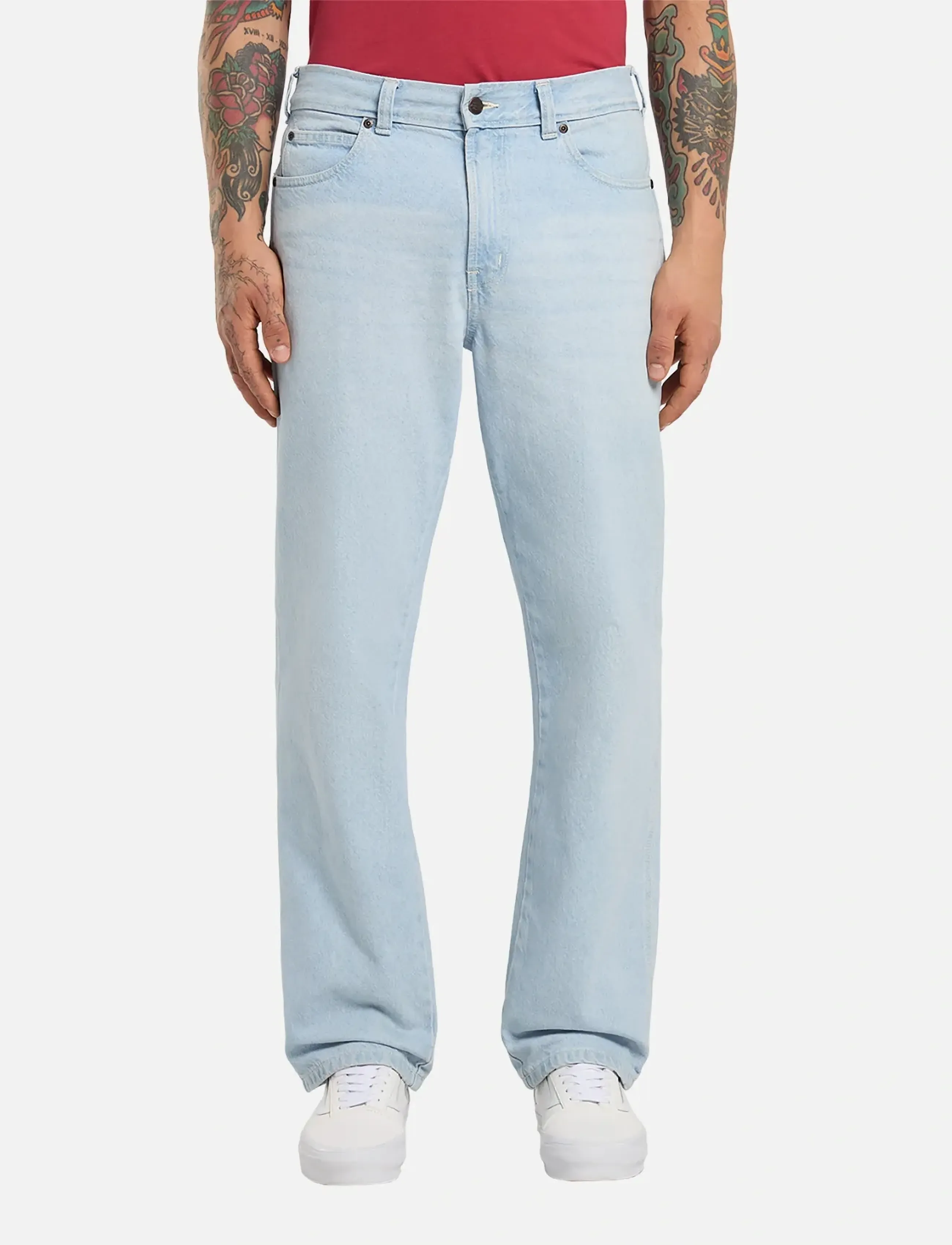 Dickies - 954 RELAXED STRAIGHT WORK JEAN - regular jeans - fog blue - 5