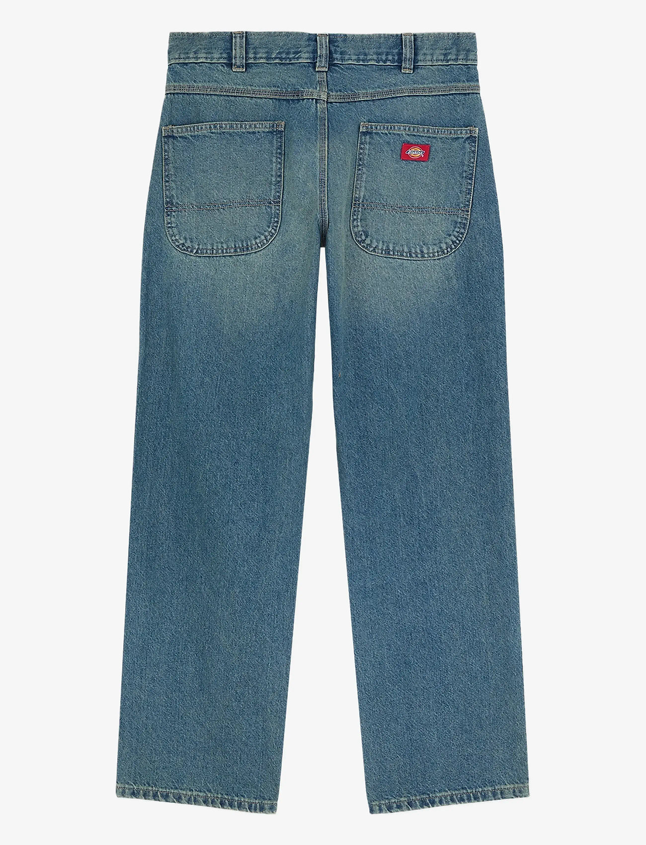 Dickies - 954 RELAXED STRAIGHT WORK JEAN - regular jeans - khaki tntd blue - 2