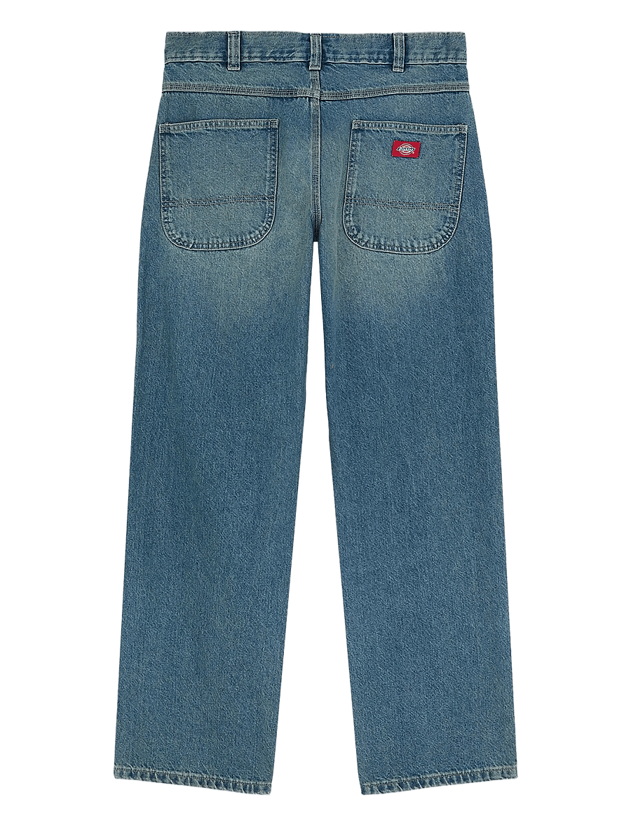 Dickies - 954 RELAXED STRAIGHT WORK JEANS - normale jeans - khaki tntd blue - 2