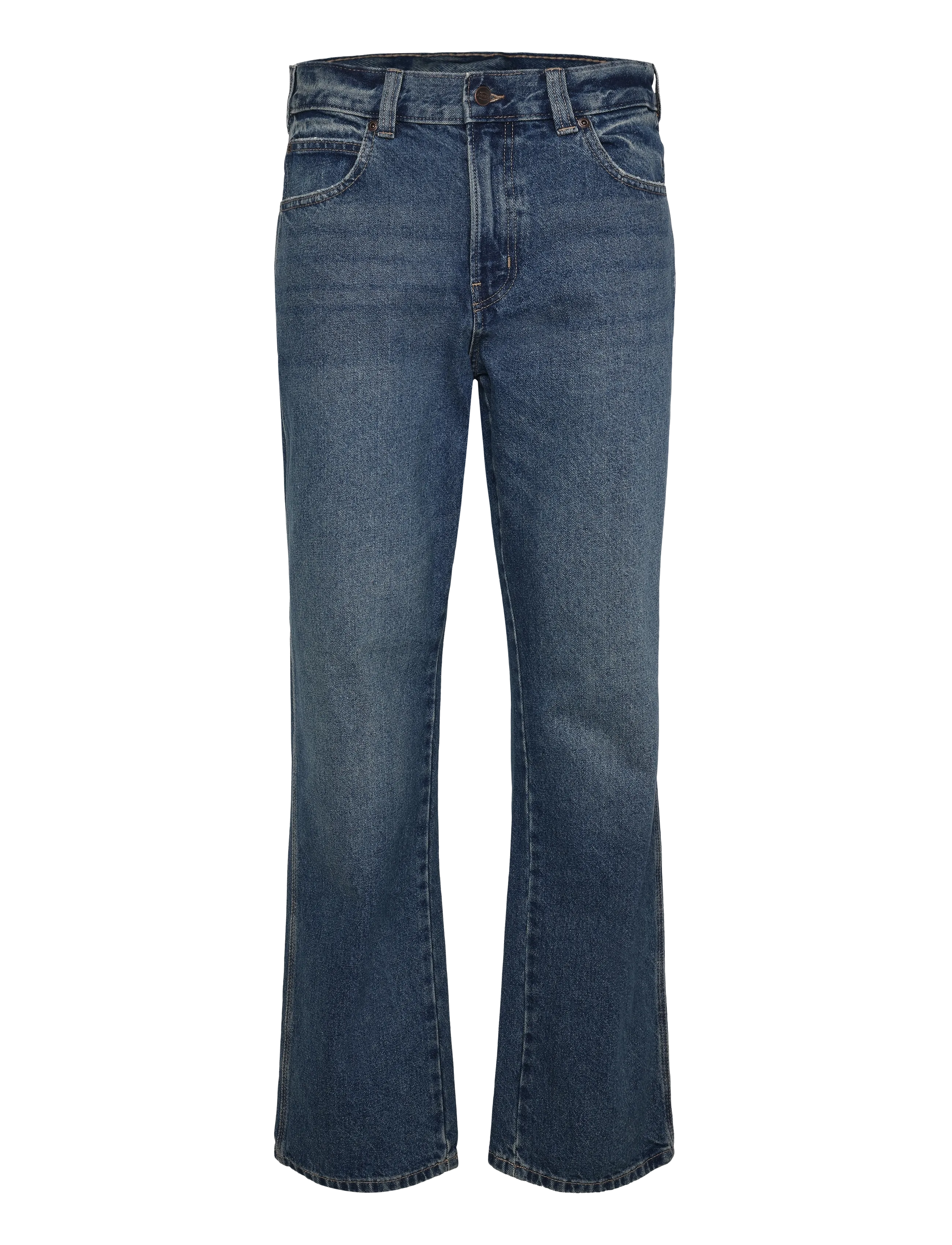 Dickies 954 RELAXED STRAIGHT WORK JEANS - Jeans - MID BLUE FADE WASH / blue