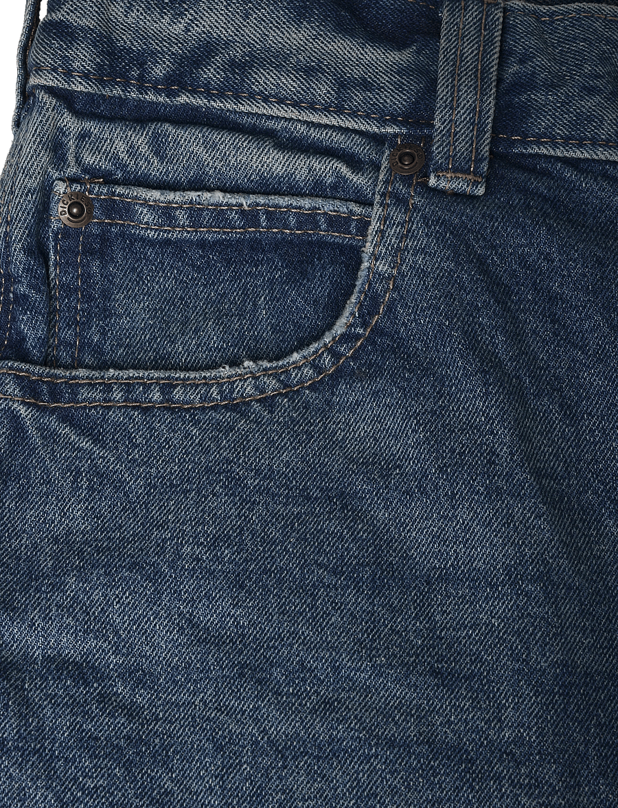 Dickies - 954 RELAXED STRAIGHT WORK JEANS - regular jeans - mid blue fade wash - 2