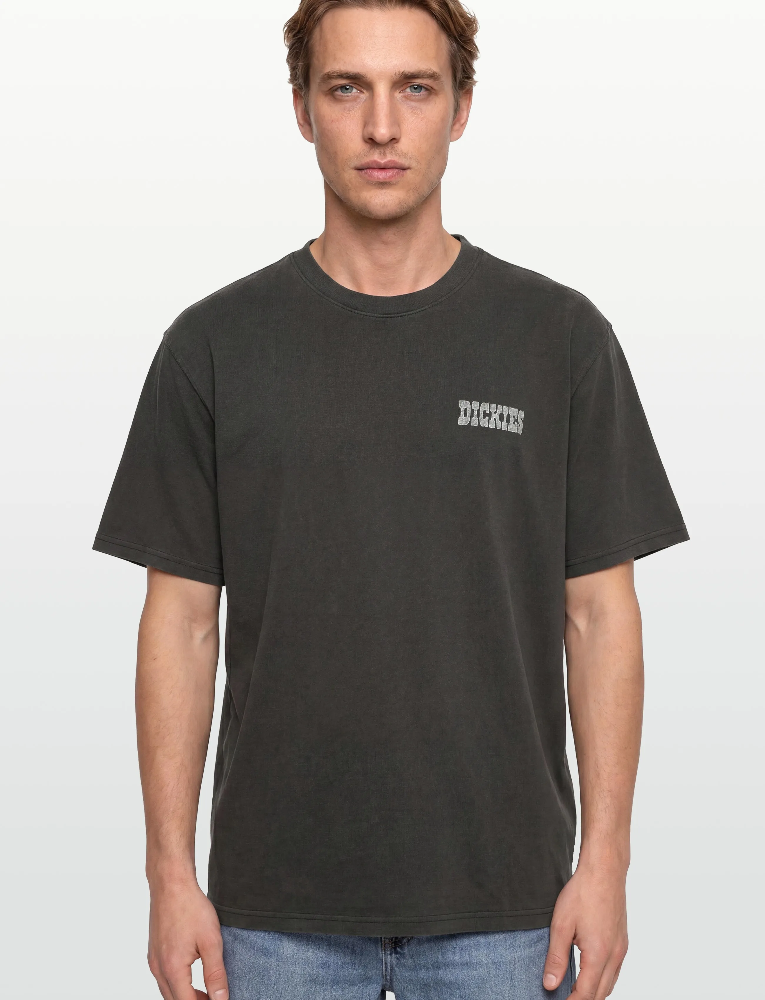 Dickies - BUCHTELL SS TEE - lühikeste varrukatega t-särgid - black - 3