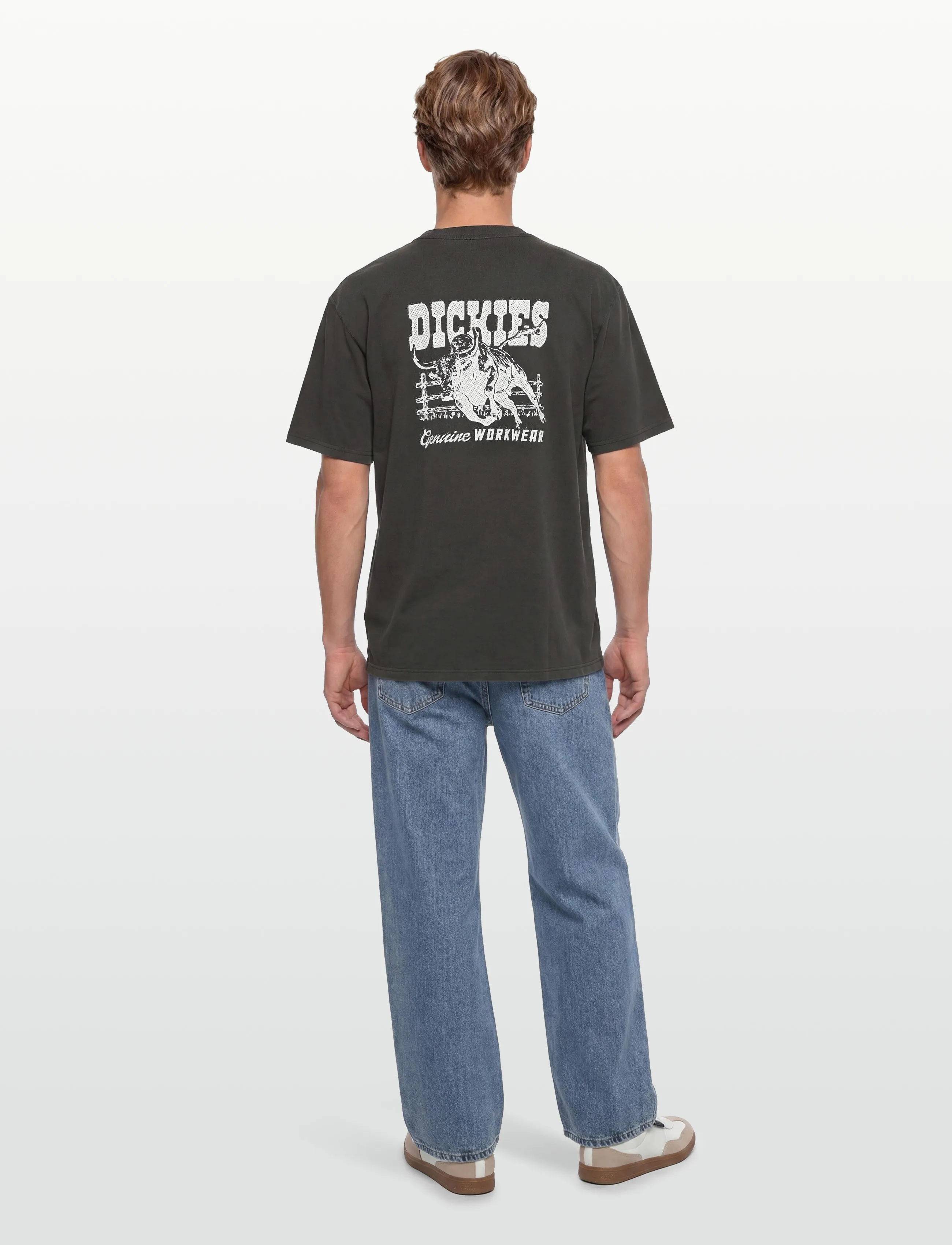 Dickies - BUCHTELL SS TEE - lühikeste varrukatega t-särgid - black - 4