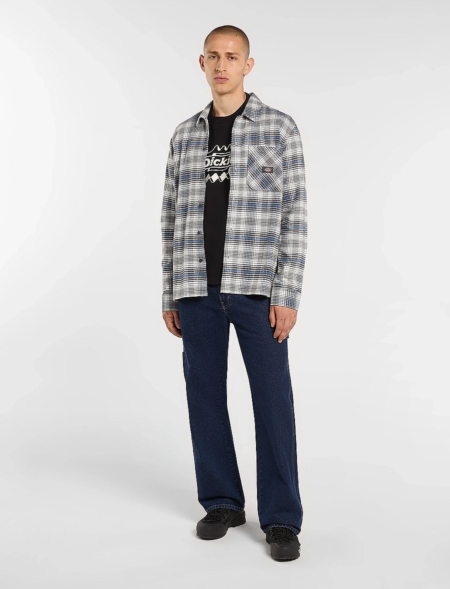 Dickies - 997 LOOSE STRAIGHT CARPENTER JEANS - alt laienevad teksad - dark indigo - 4
