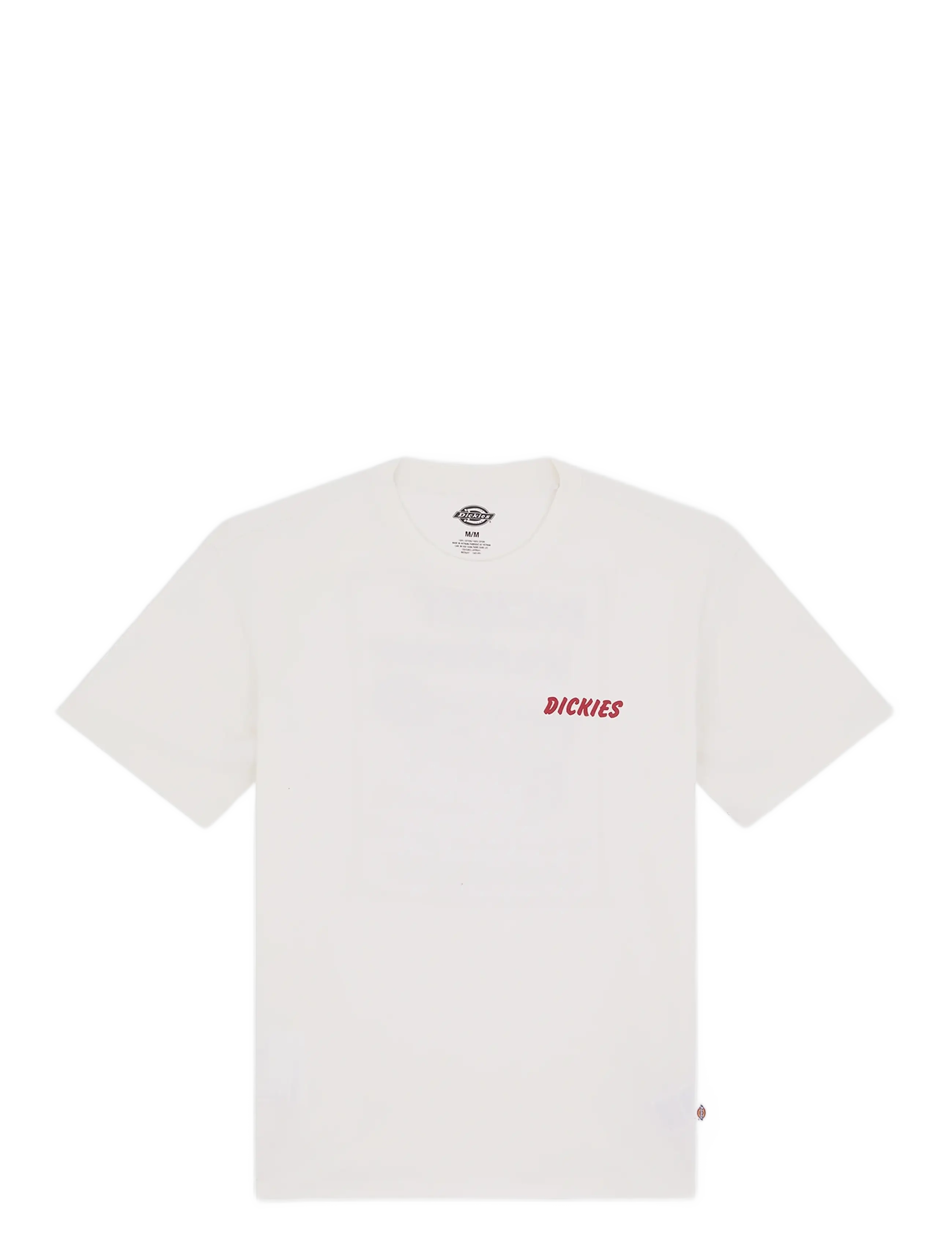 Dickies DRY RIDGE SS TEE - Kleidung - EGRET / burgundy