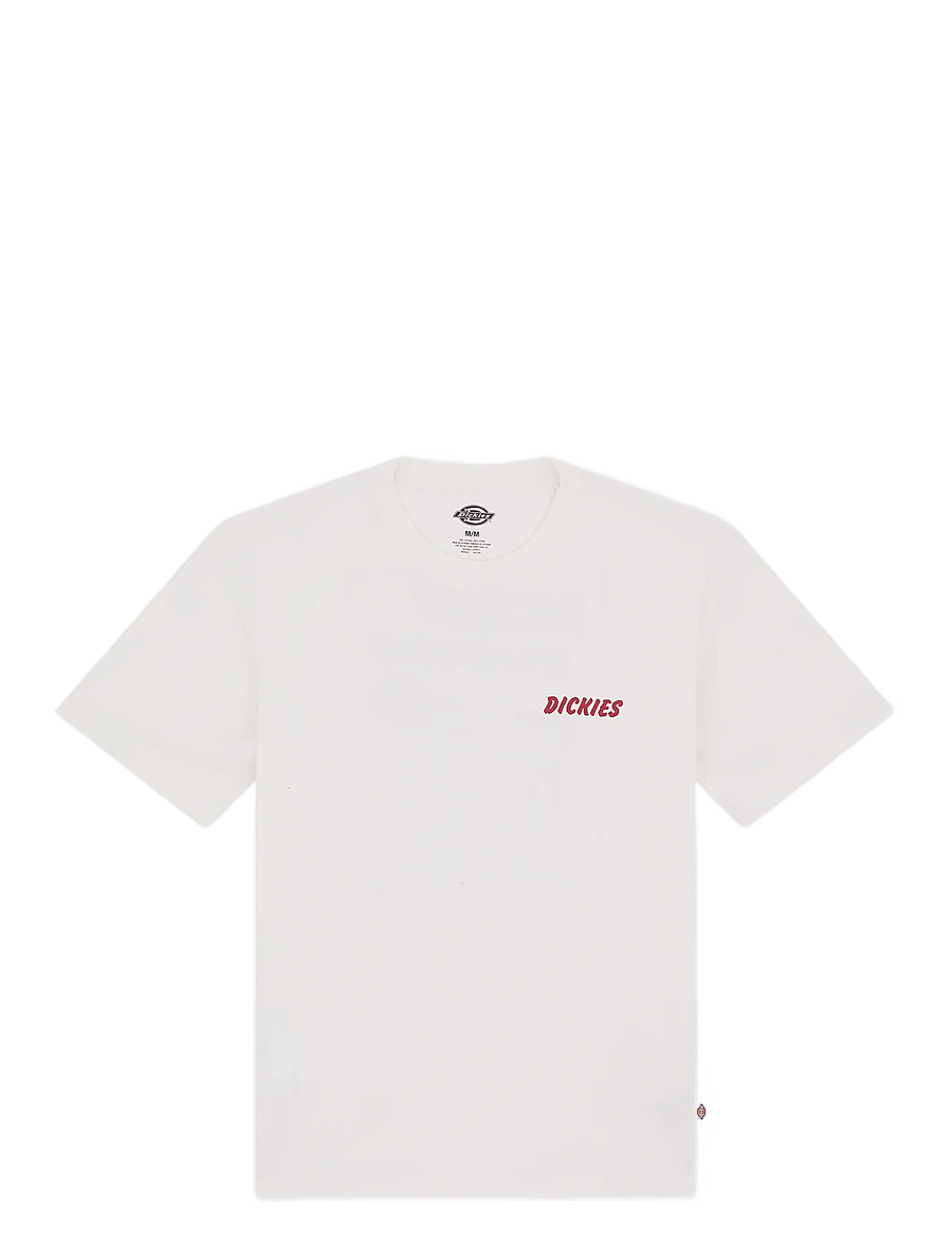 Dickies - DRY RIDGE SS TEE - kortærmede t-shirts - egret - 1