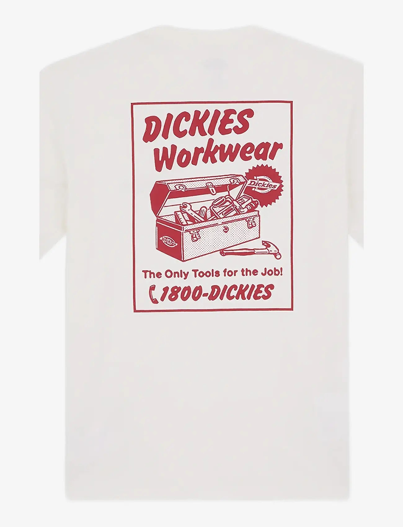 Dickies - DRY RIDGE SS TEE - kortärmade t-shirts - egret - 2