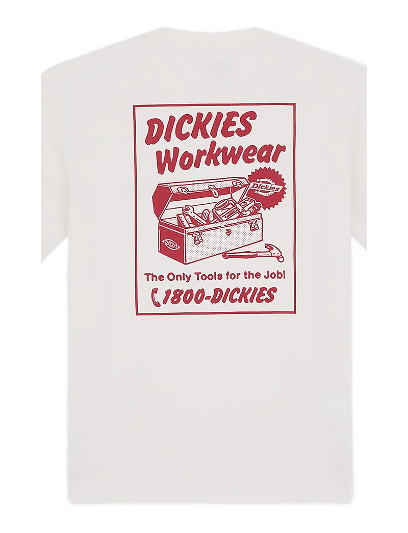 Dickies - DRY RIDGE SS TEE - kortärmade t-shirts - egret - 2
