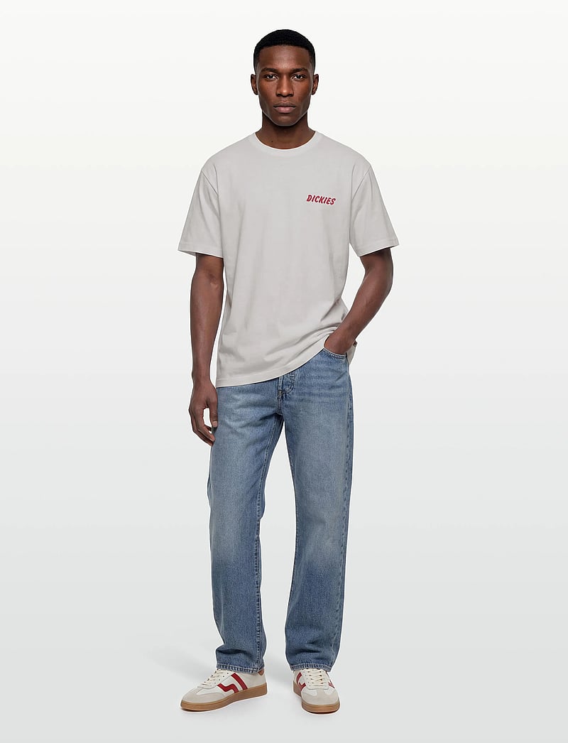 Dickies - DRY RIDGE SS TEE - kortärmade t-shirts - egret - 0