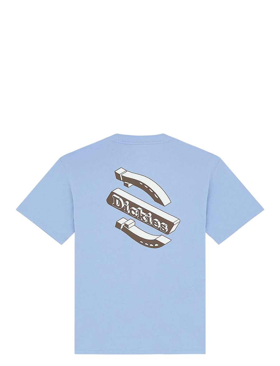 Dickies - THORNVILLE SS TEE - kortærmede t-shirts - endless sky - 2