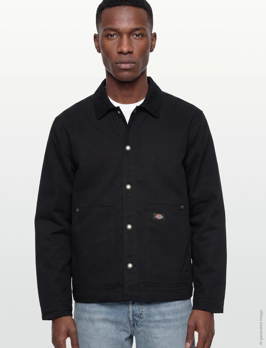 Dickies - UNION BARN JACKET - vårjackor - black - 3