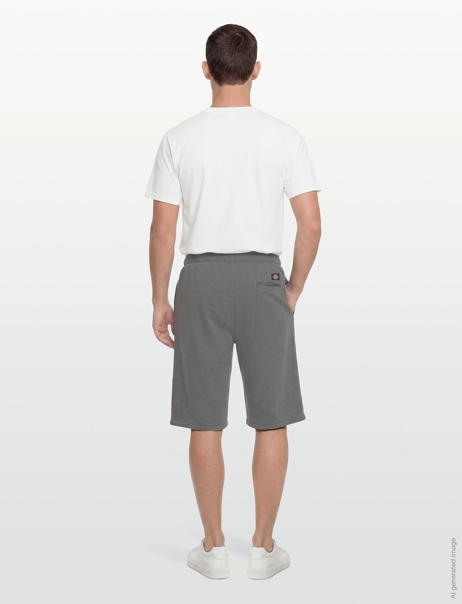 Dickies - STREETSBORO 13 INCH SWEAT SHORT - hosen - black - 4