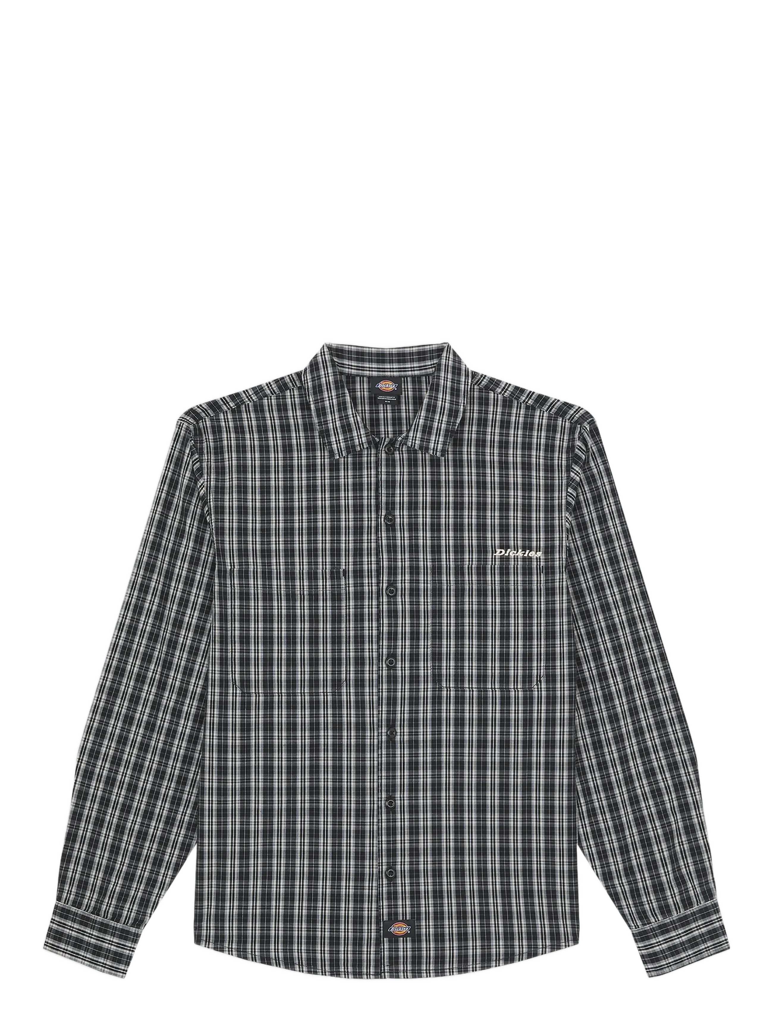 WELLSVILLE SHIRT LS - BLACK