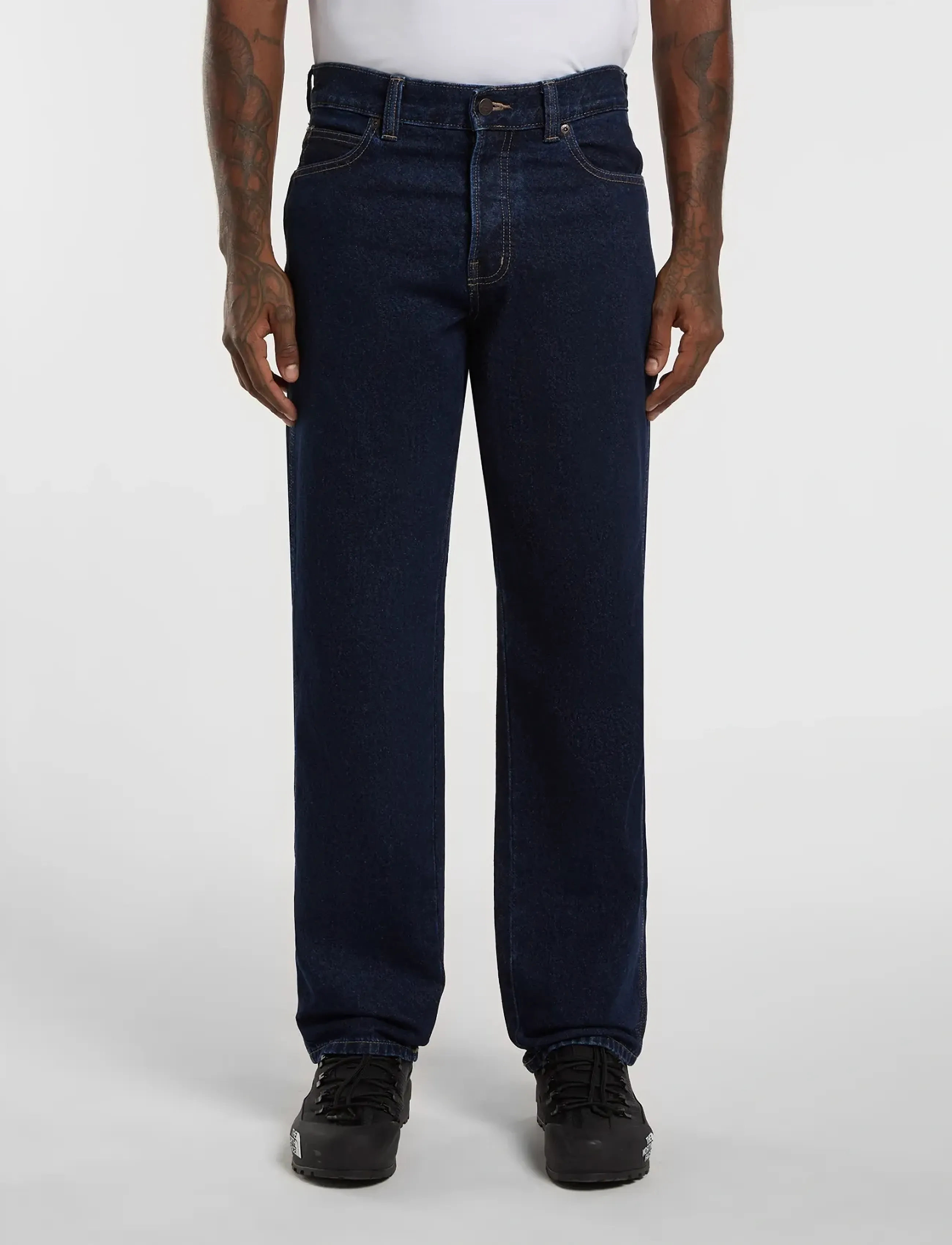 Dickies 983 REGULAR STRAIGHT JEAN - Jeans - RINSED / navy