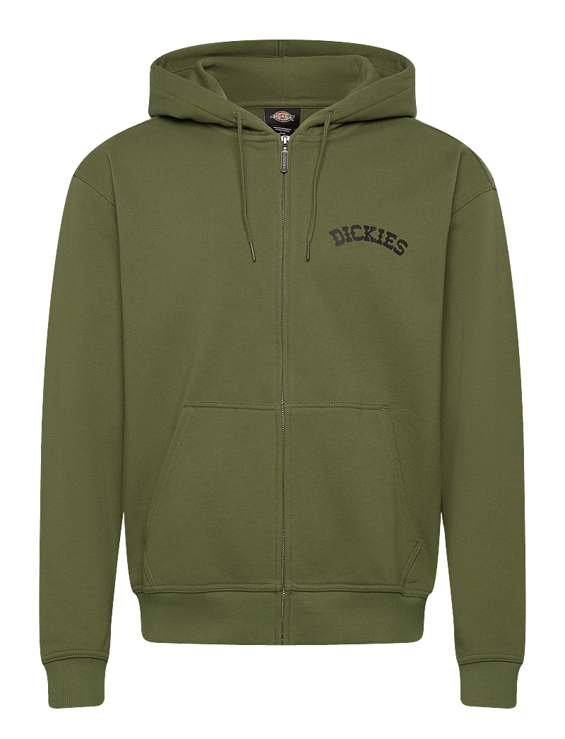 Dickies - BETTSVILLE FZ HOODIE - hættetrøjer - cypress - 0